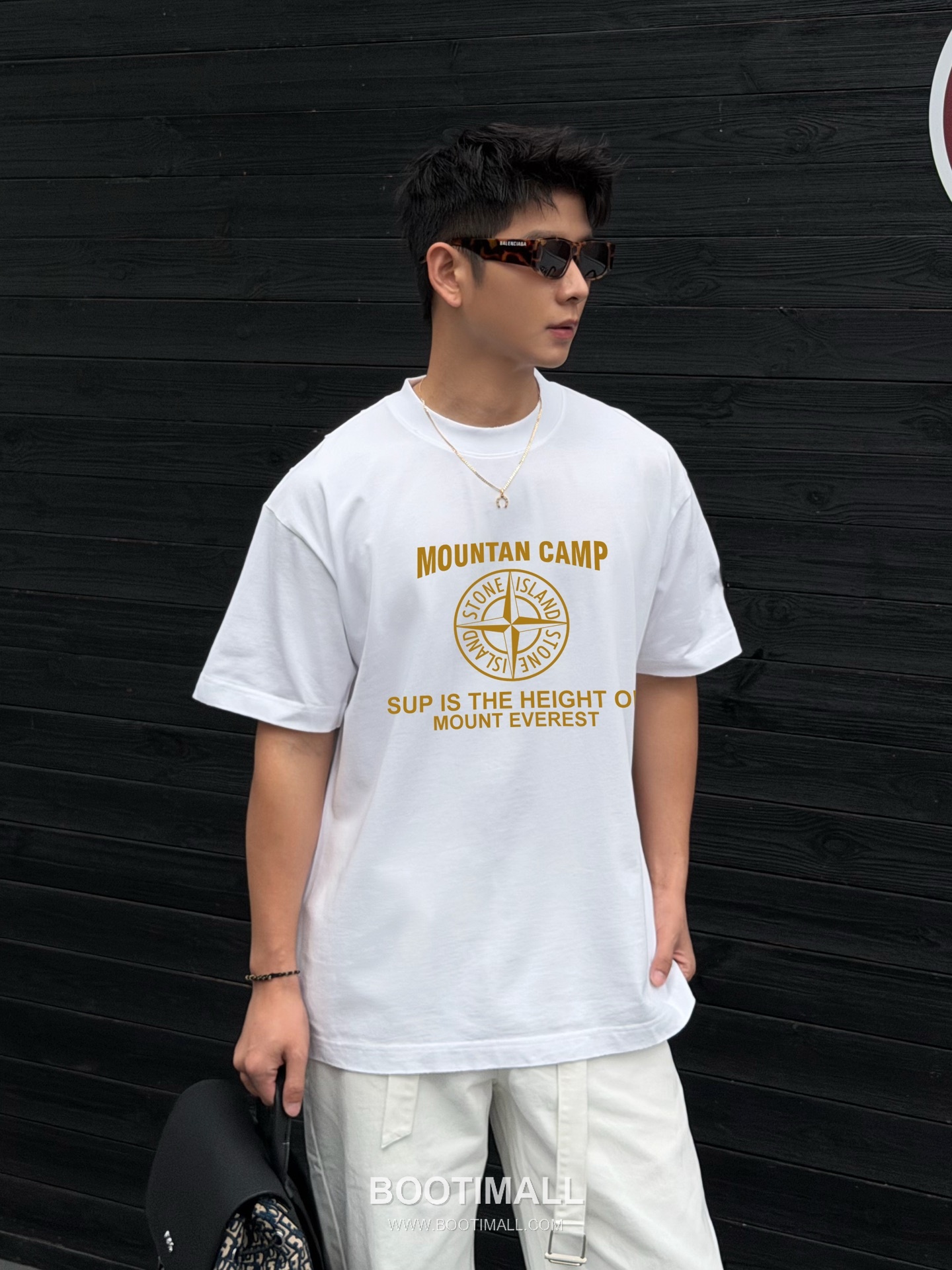 Stone Island 260g Crewneck Tee Black T-Shirt 스톤아일랜드 260g 크루넥 티 블랙 티셔츠 3