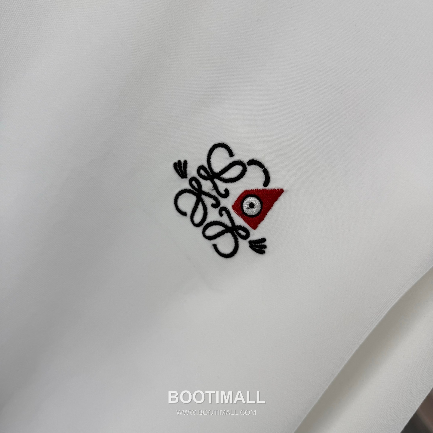 Loewe SS26 Embroidered Heavyweight Cotton Short Sleeve T-Shirt 로에베 SS26 자수 헤비웨이트 코튼 반팔 티셔츠 12