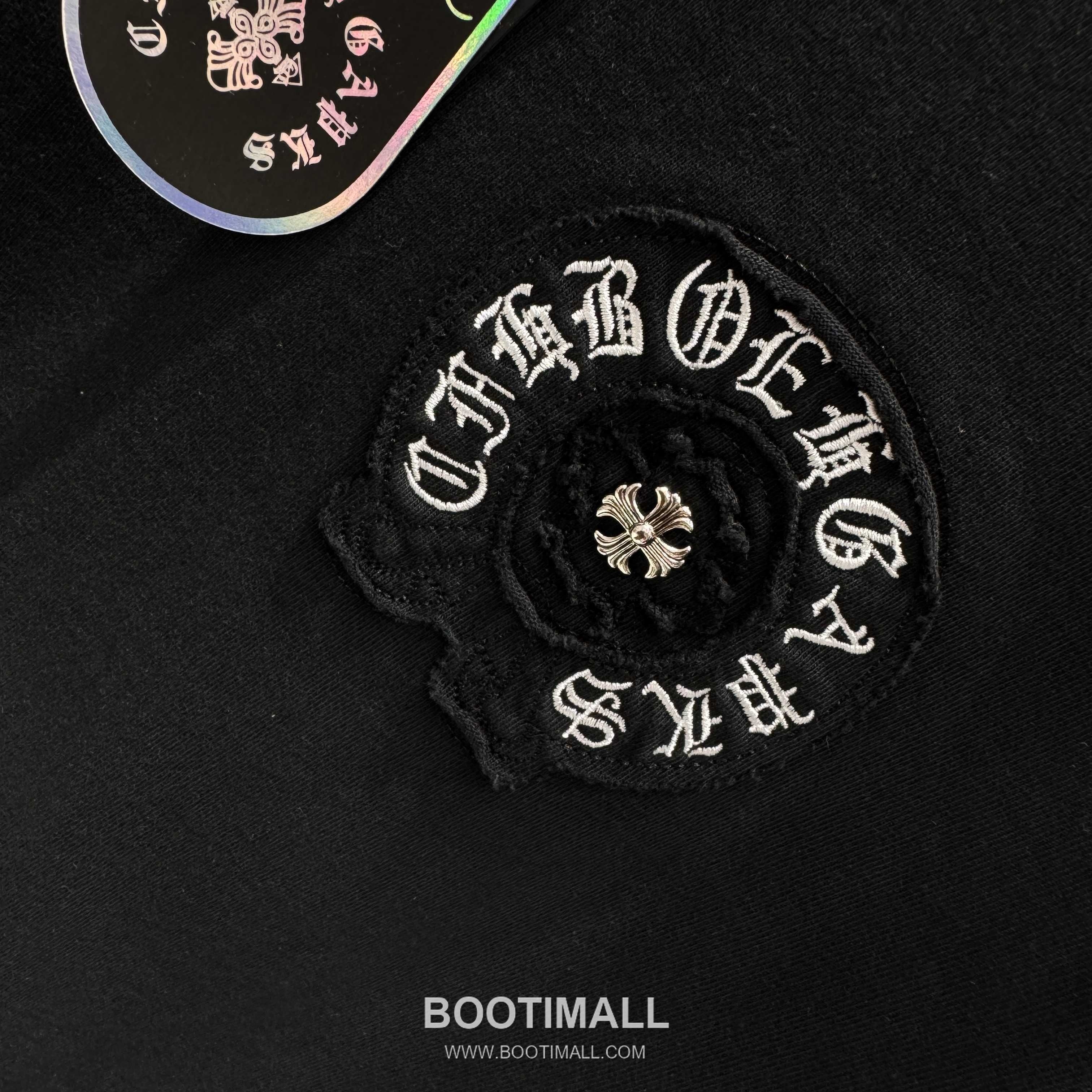 Chrome Hearts Washed Patch Embroidery Tee Black T-Shirt 크롬하츠 워싱 패치 자수 티 블랙 티셔츠 8