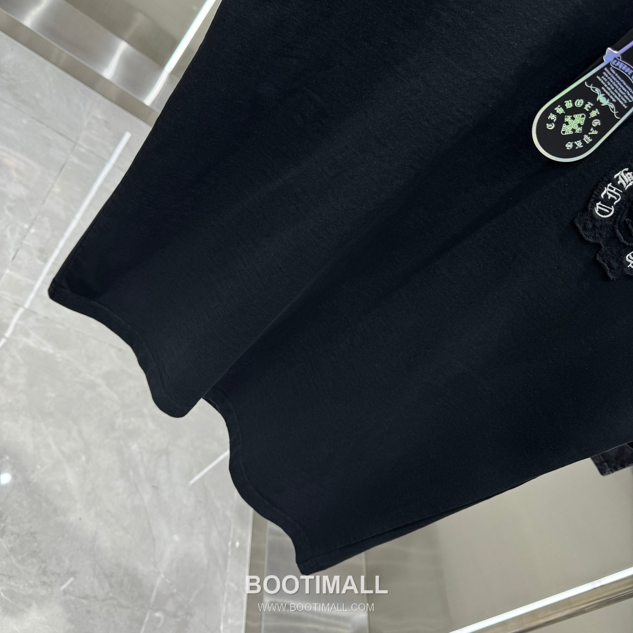 Chrome Hearts Washed Patch Embroidery Tee Black T-Shirt 크롬하츠 워싱 패치 자수 티 블랙 티셔츠 9