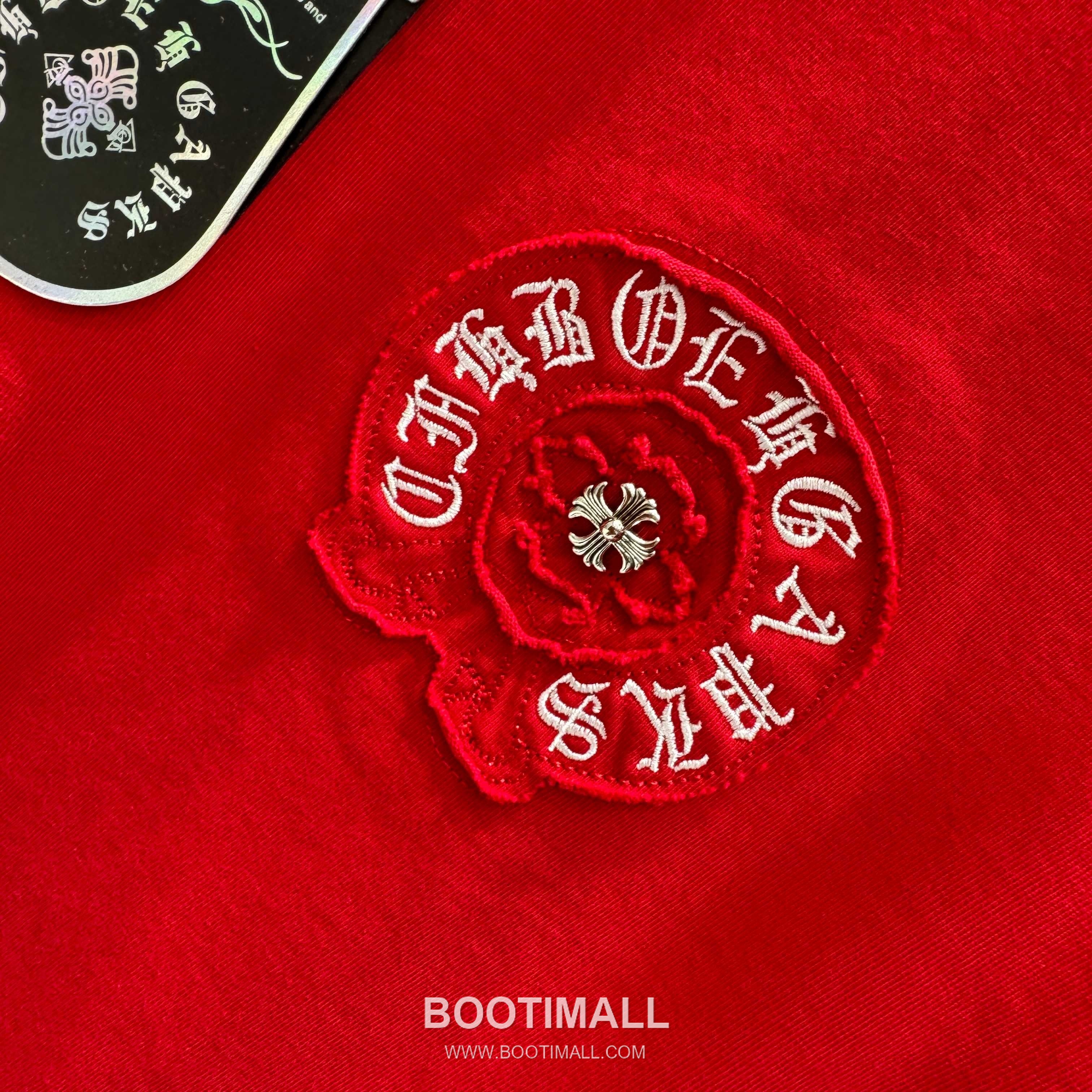 Chrome Hearts Washed Patch Embroidery Tee Black T-Shirt 크롬하츠 워싱 패치 자수 티 블랙 티셔츠 8