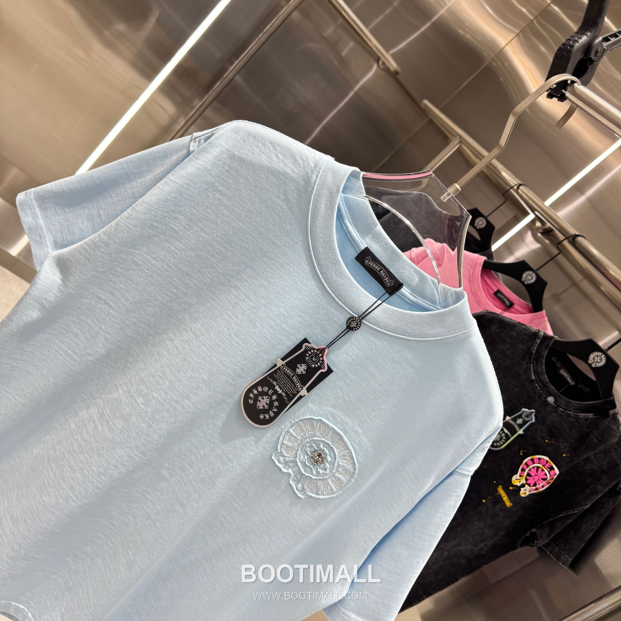 Chrome Hearts Washed Patch Embroidery Tee Black T-Shirt 크롬하츠 워싱 패치 자수 티 블랙 티셔츠 4