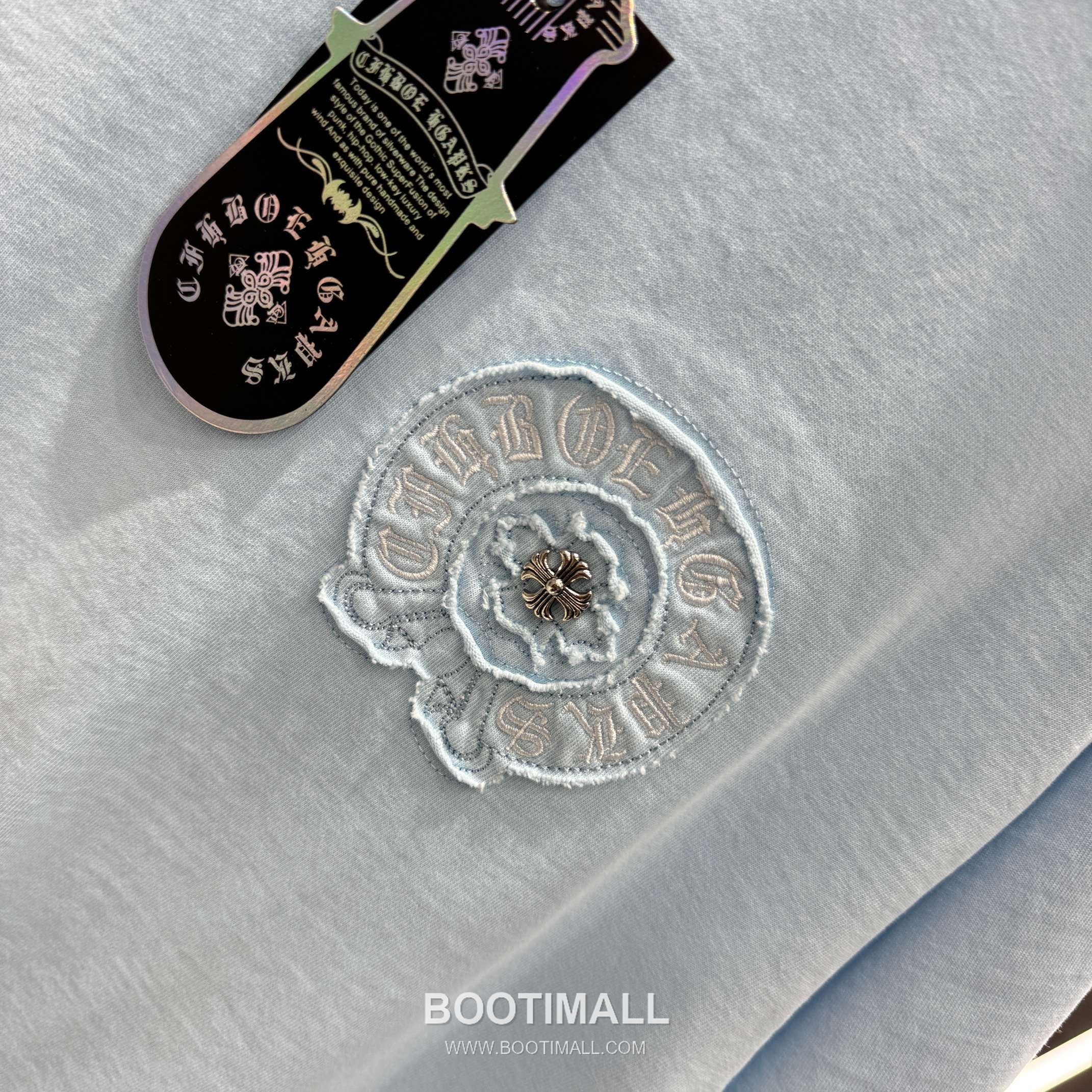 Chrome Hearts Washed Patch Embroidery Tee Black T-Shirt 크롬하츠 워싱 패치 자수 티 블랙 티셔츠 8