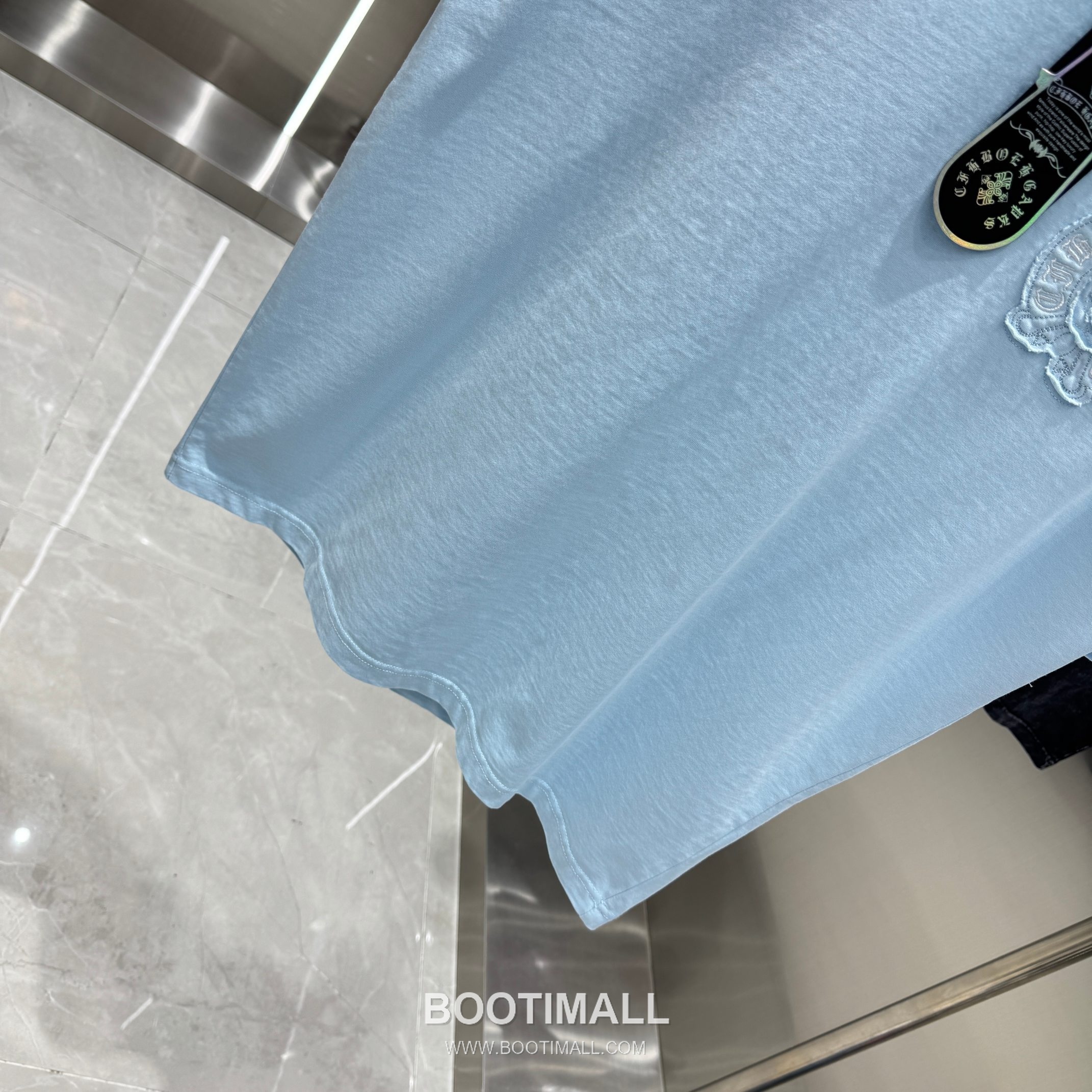 Chrome Hearts Washed Patch Embroidery Tee Black T-Shirt 크롬하츠 워싱 패치 자수 티 블랙 티셔츠 9