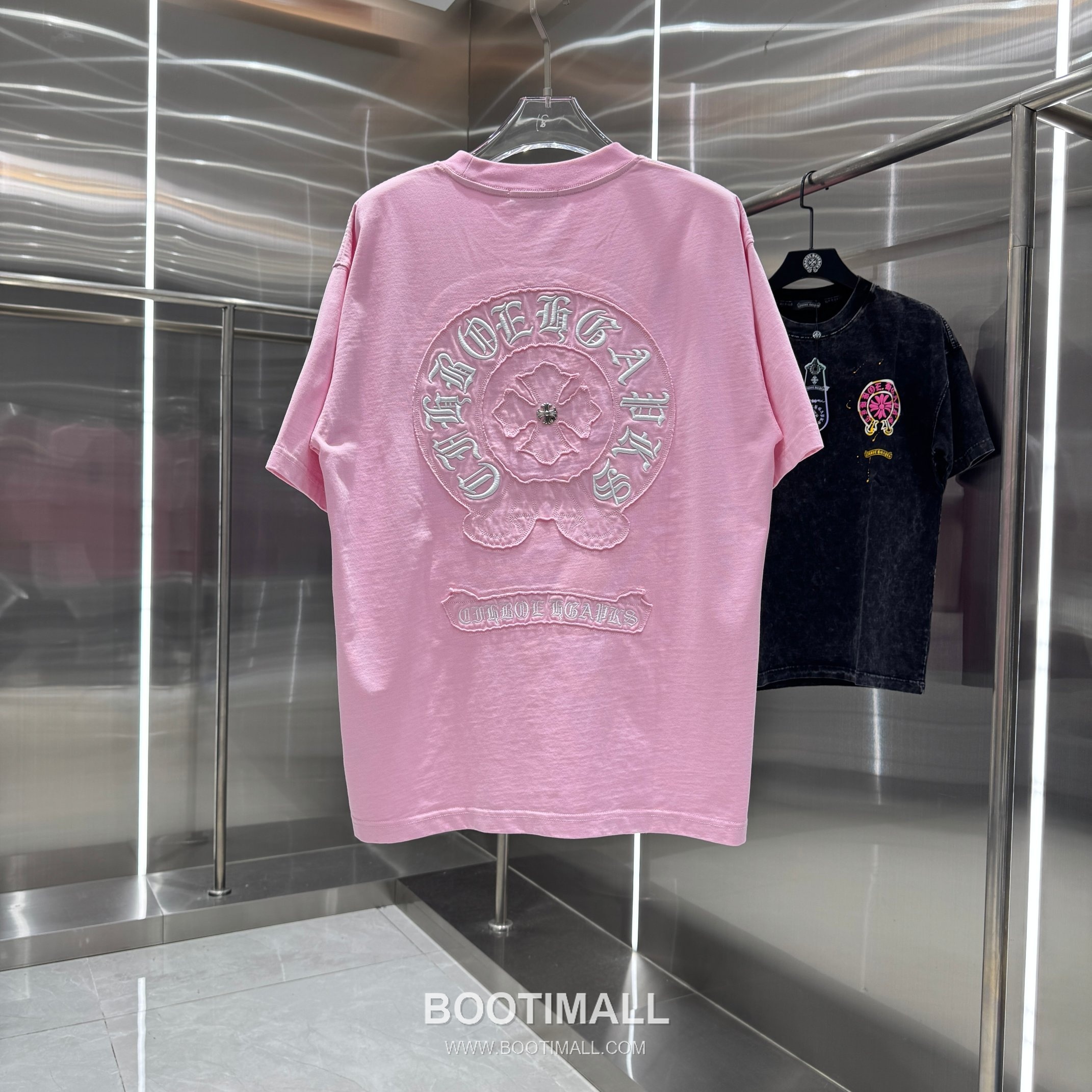 Chrome Hearts Washed Patch Embroidery Tee Black T-Shirt 크롬하츠 워싱 패치 자수 티 블랙 티셔츠 2