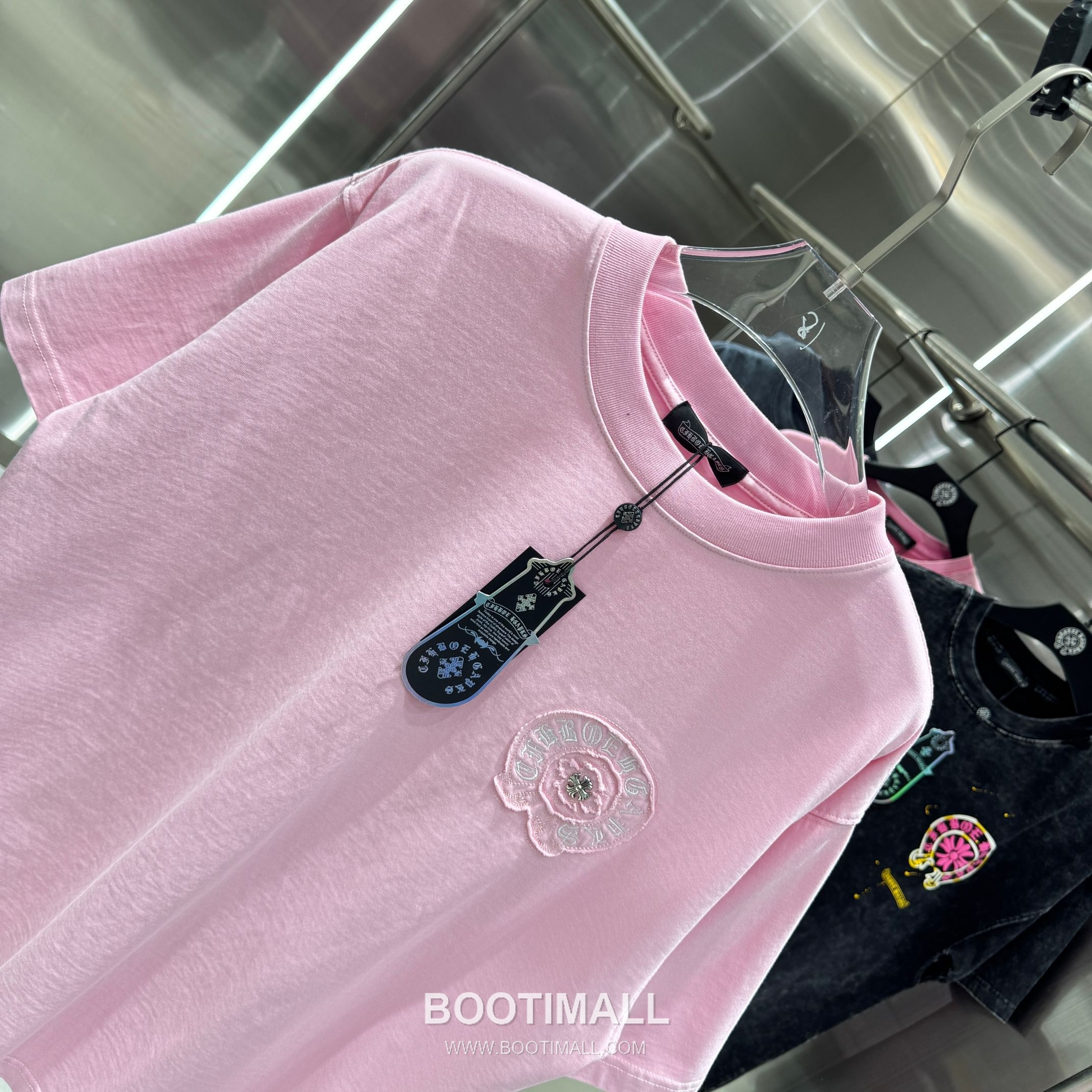 Chrome Hearts Washed Patch Embroidery Tee Black T-Shirt 크롬하츠 워싱 패치 자수 티 블랙 티셔츠 4