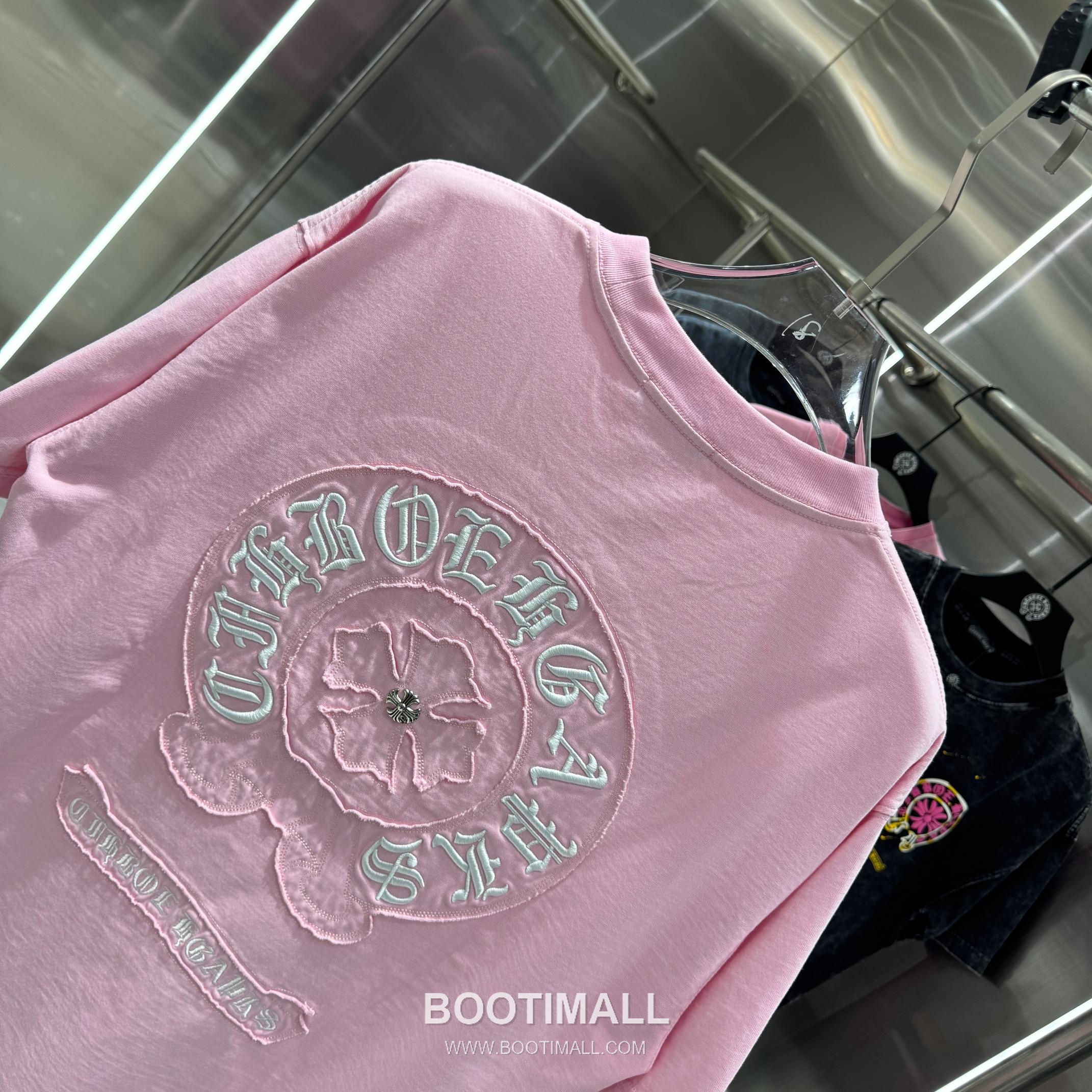 Chrome Hearts Washed Patch Embroidery Tee Black T-Shirt 크롬하츠 워싱 패치 자수 티 블랙 티셔츠 5