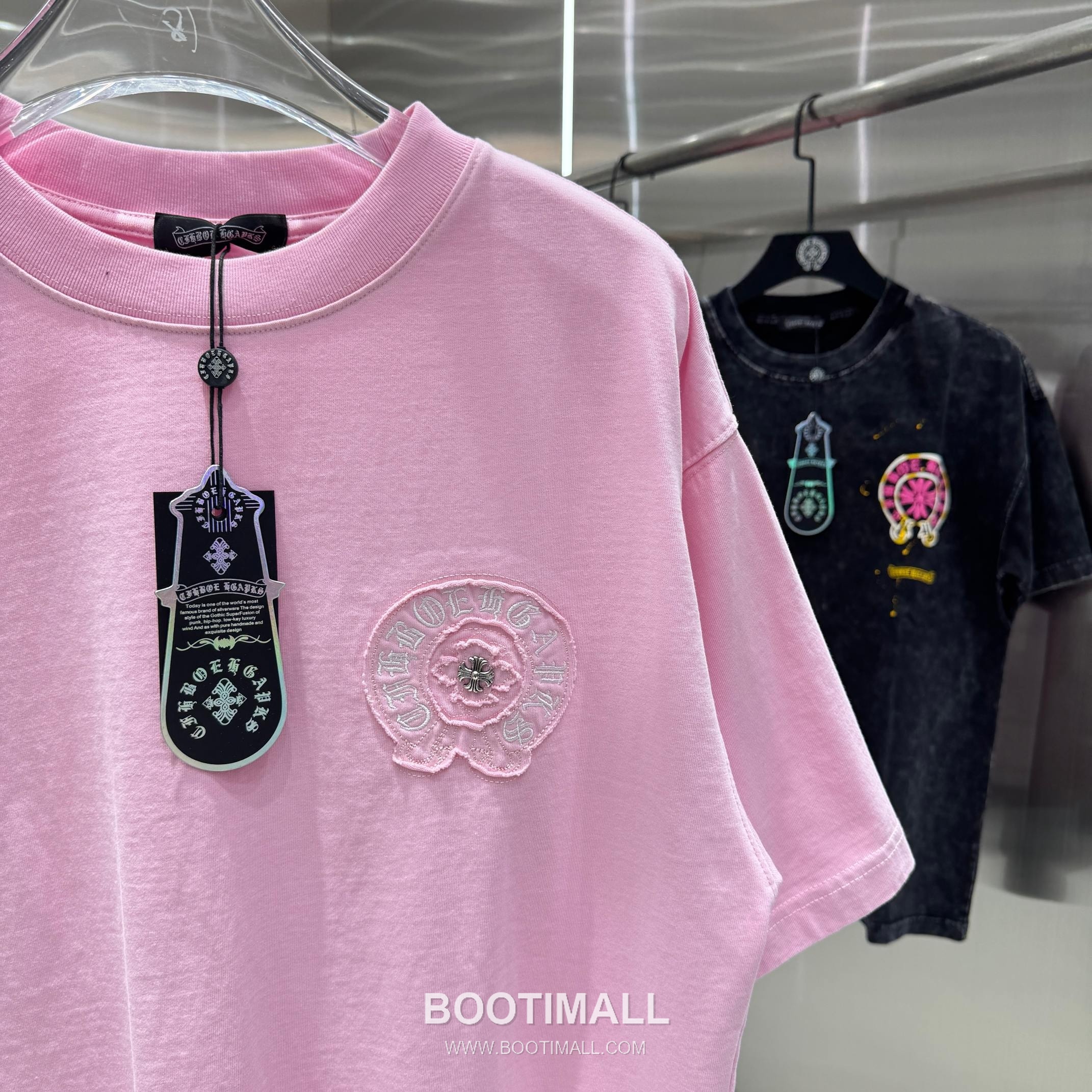 Chrome Hearts Washed Patch Embroidery Tee Black T-Shirt 크롬하츠 워싱 패치 자수 티 블랙 티셔츠 7