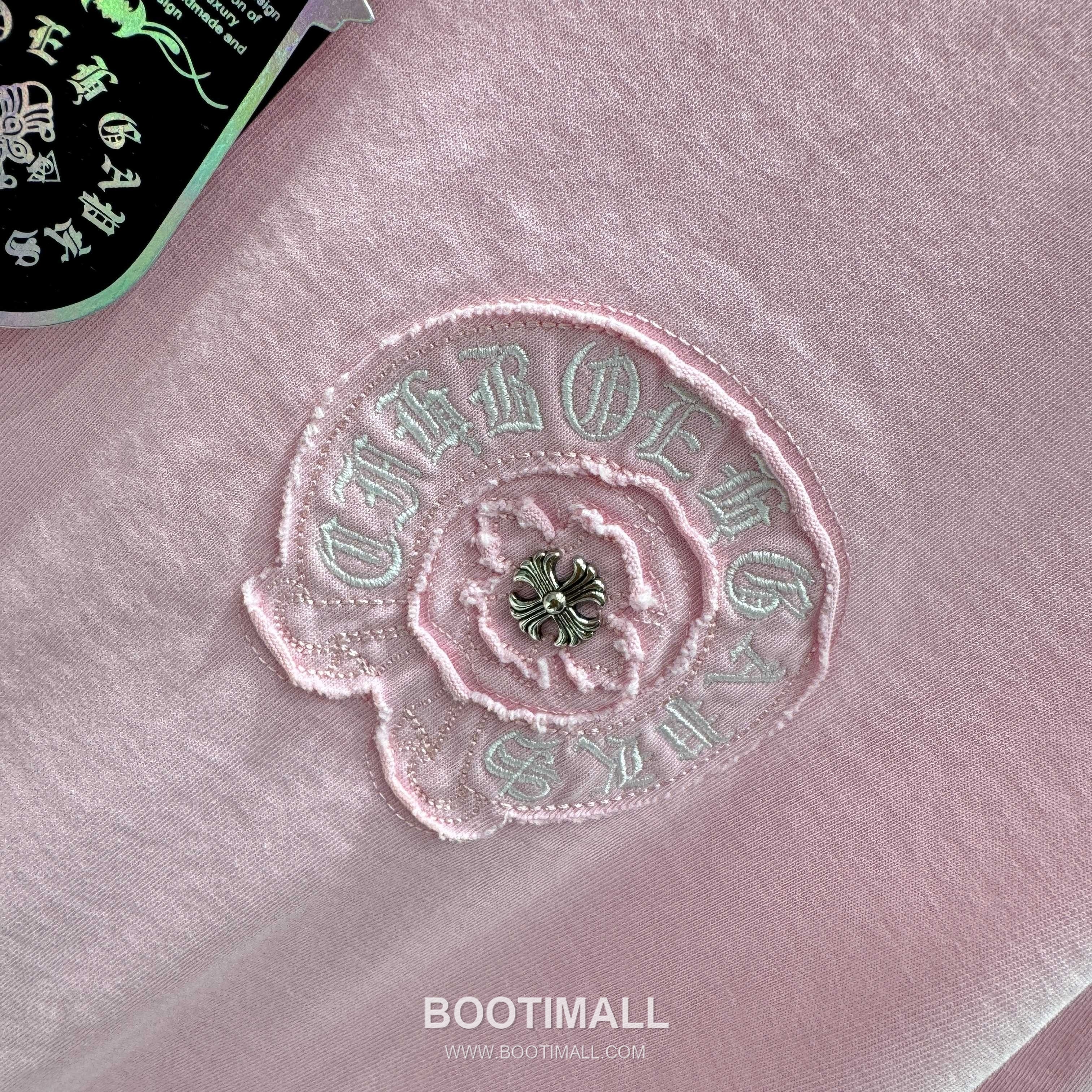 Chrome Hearts Washed Patch Embroidery Tee Black T-Shirt 크롬하츠 워싱 패치 자수 티 블랙 티셔츠 8