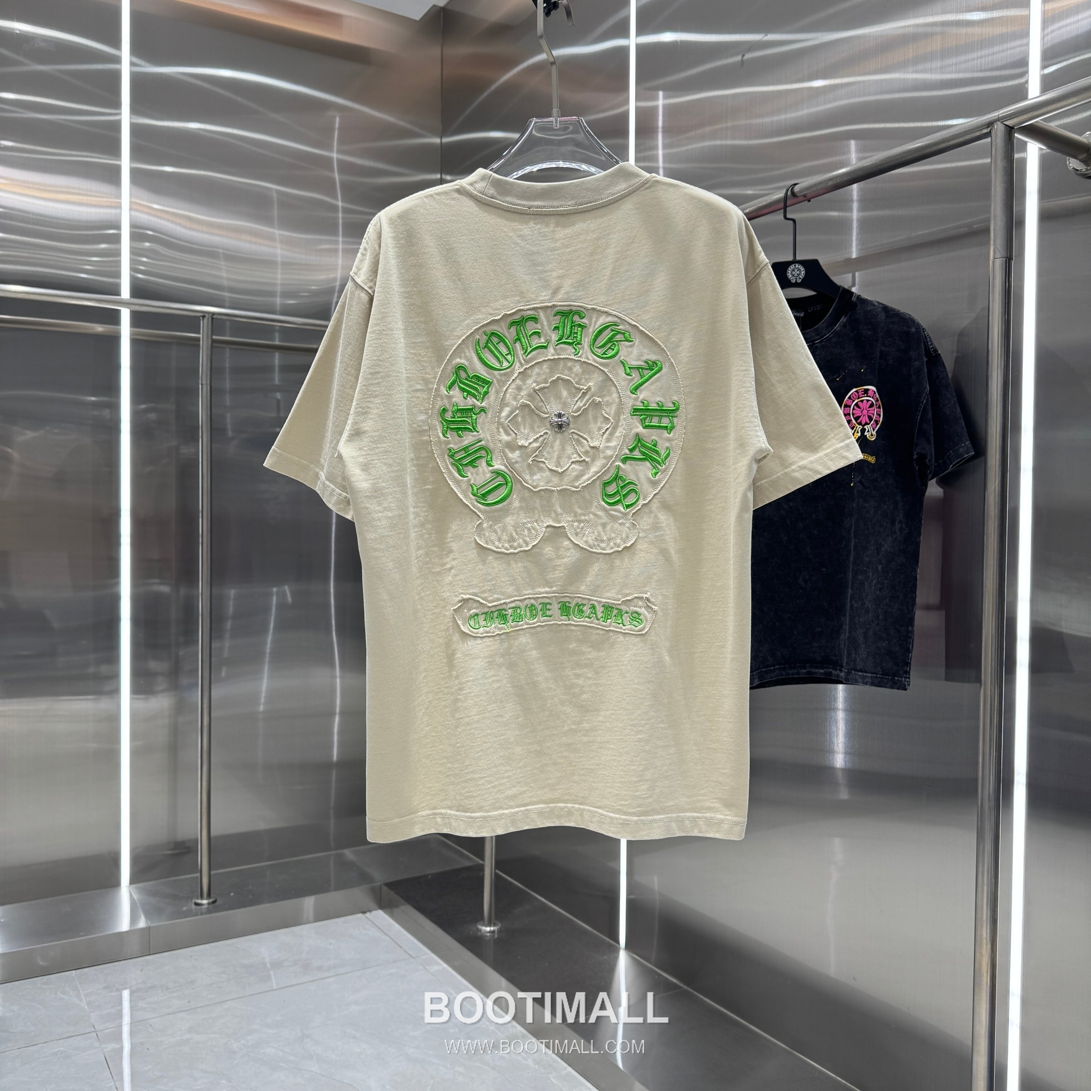 Chrome Hearts Washed Patch Embroidery Tee Black T-Shirt 크롬하츠 워싱 패치 자수 티 블랙 티셔츠 2