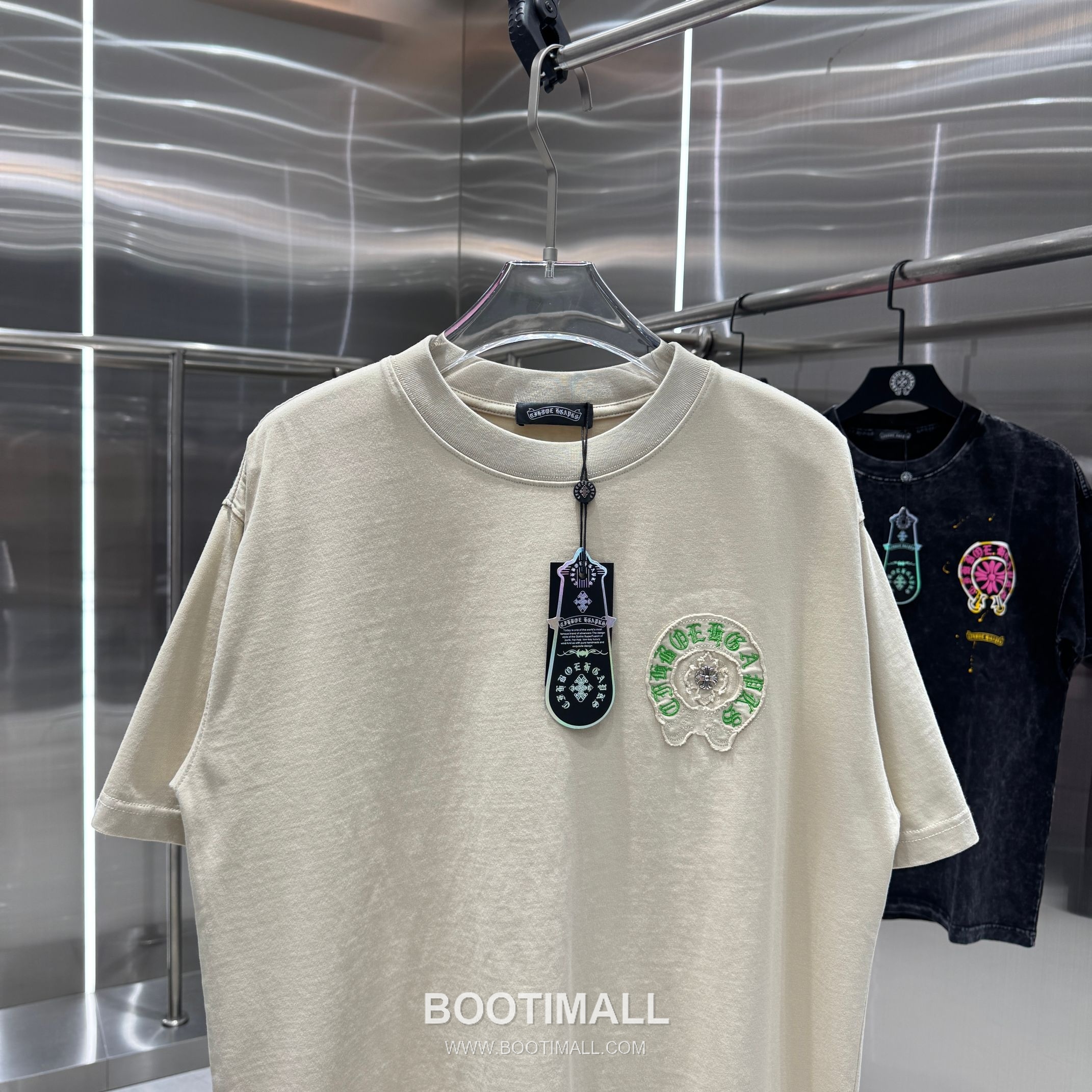 Chrome Hearts Washed Patch Embroidery Tee Black T-Shirt 크롬하츠 워싱 패치 자수 티 블랙 티셔츠 6