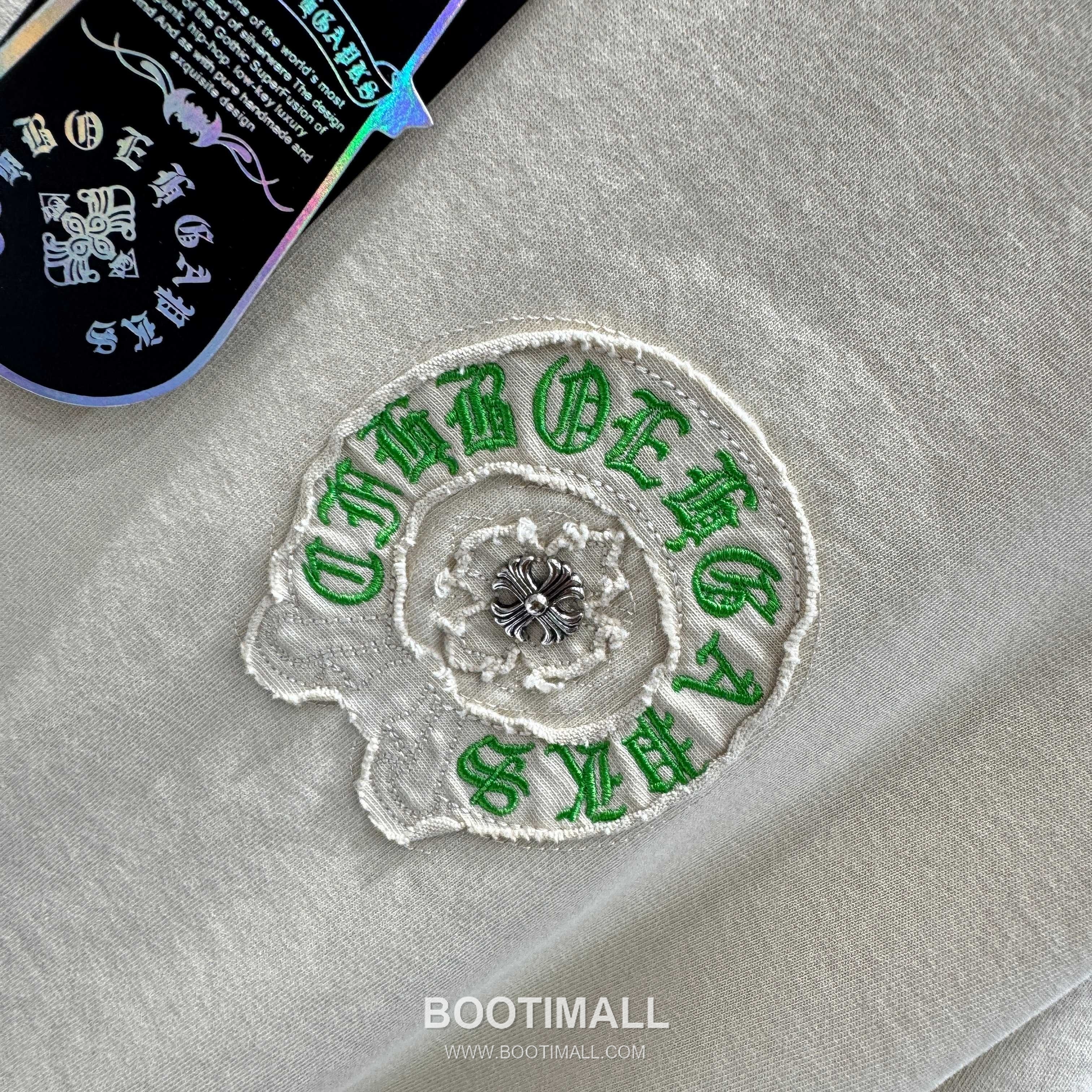 Chrome Hearts Washed Patch Embroidery Tee Black T-Shirt 크롬하츠 워싱 패치 자수 티 블랙 티셔츠 8