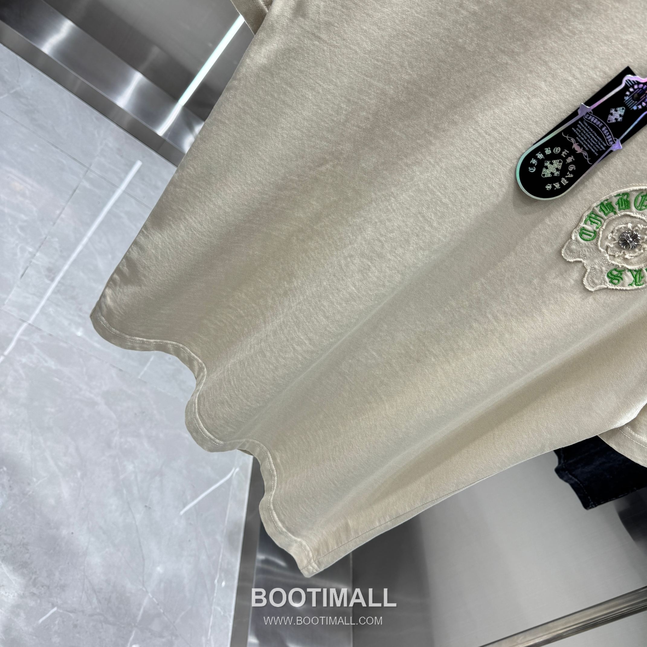 Chrome Hearts Washed Patch Embroidery Tee Black T-Shirt 크롬하츠 워싱 패치 자수 티 블랙 티셔츠 9