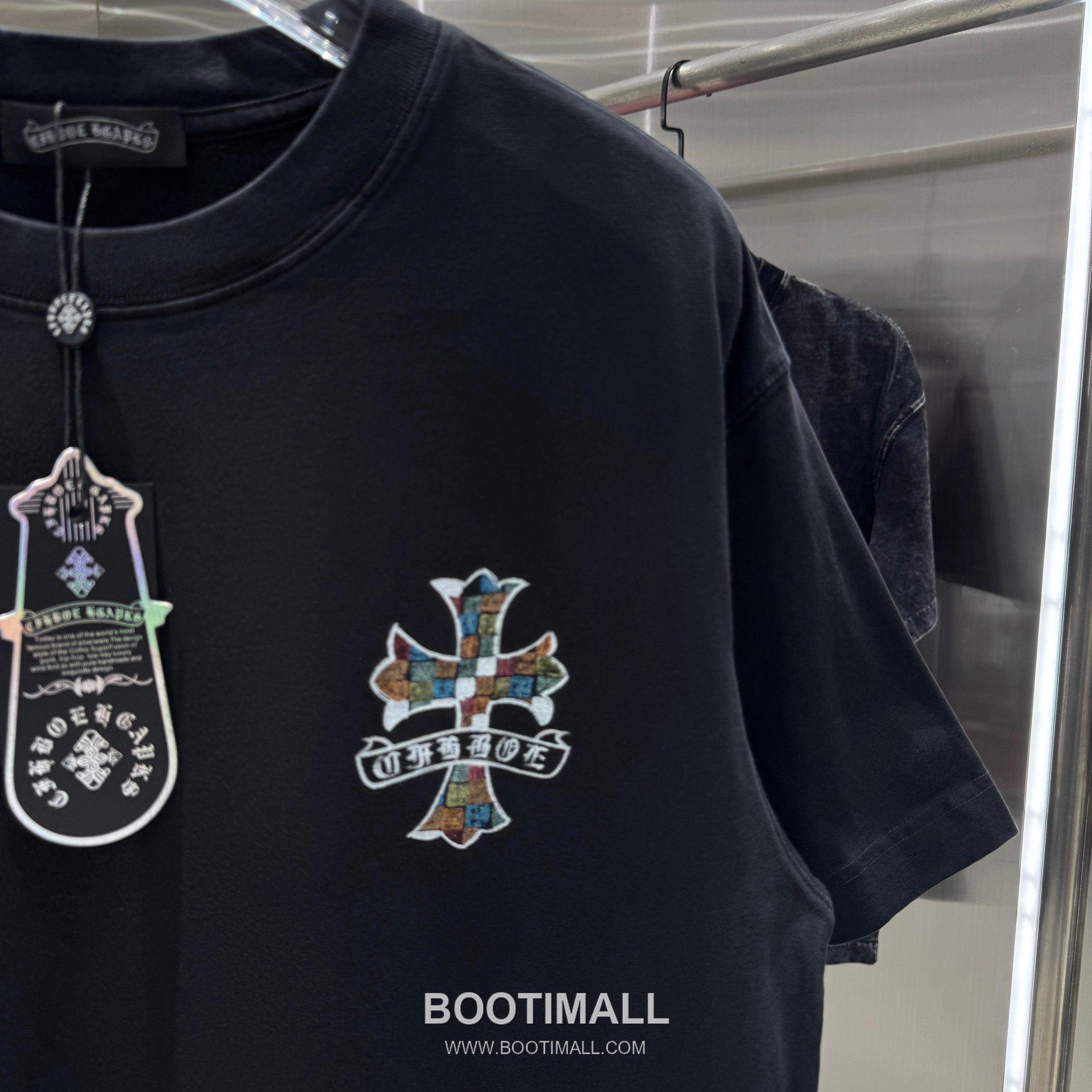 Chrome Hearts Hand-Painted Print Tee Black T-Shirt 크롬하츠 핸드페인트 프린트 티 블랙 티셔츠 7