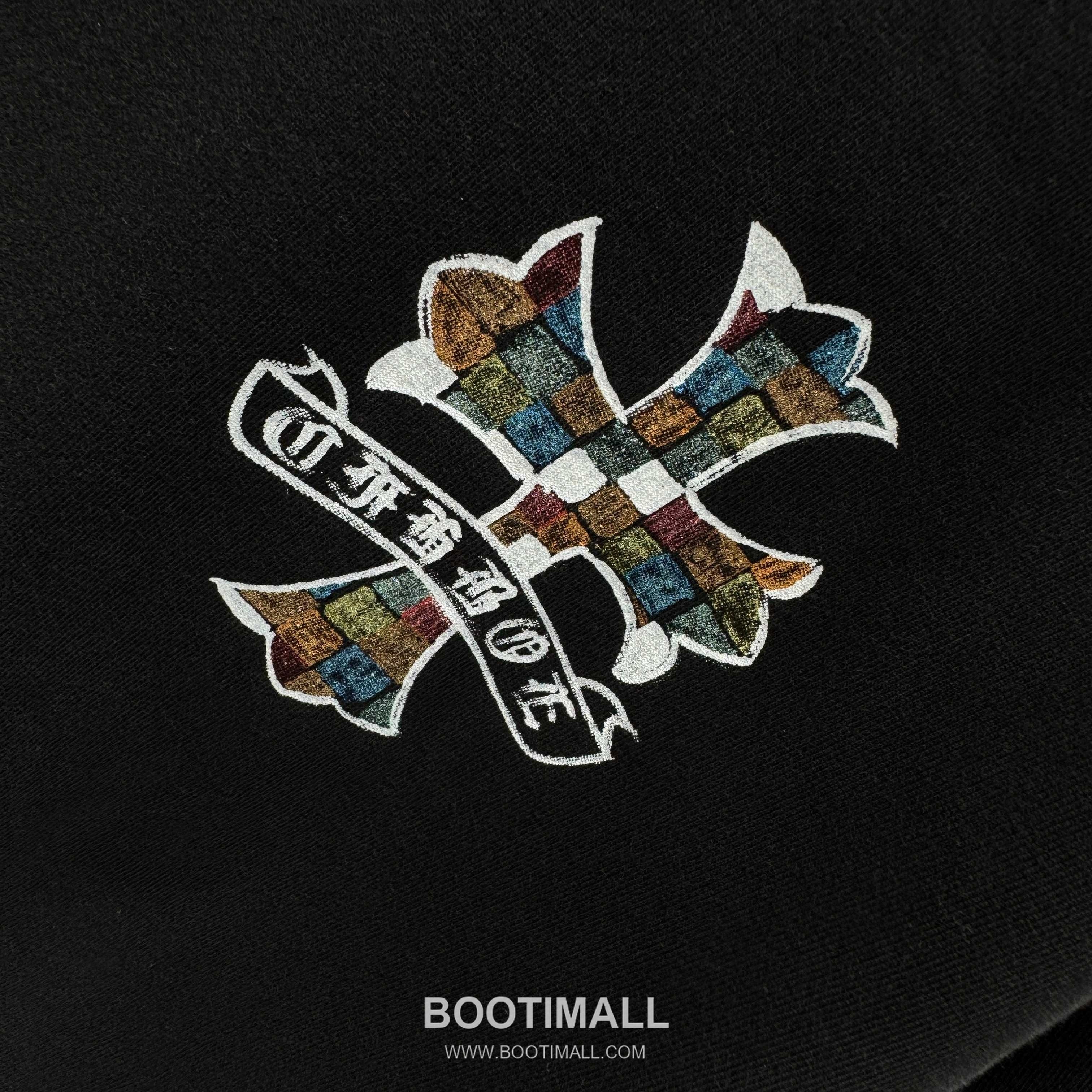 Chrome Hearts Hand-Painted Print Tee Black T-Shirt 크롬하츠 핸드페인트 프린트 티 블랙 티셔츠 8