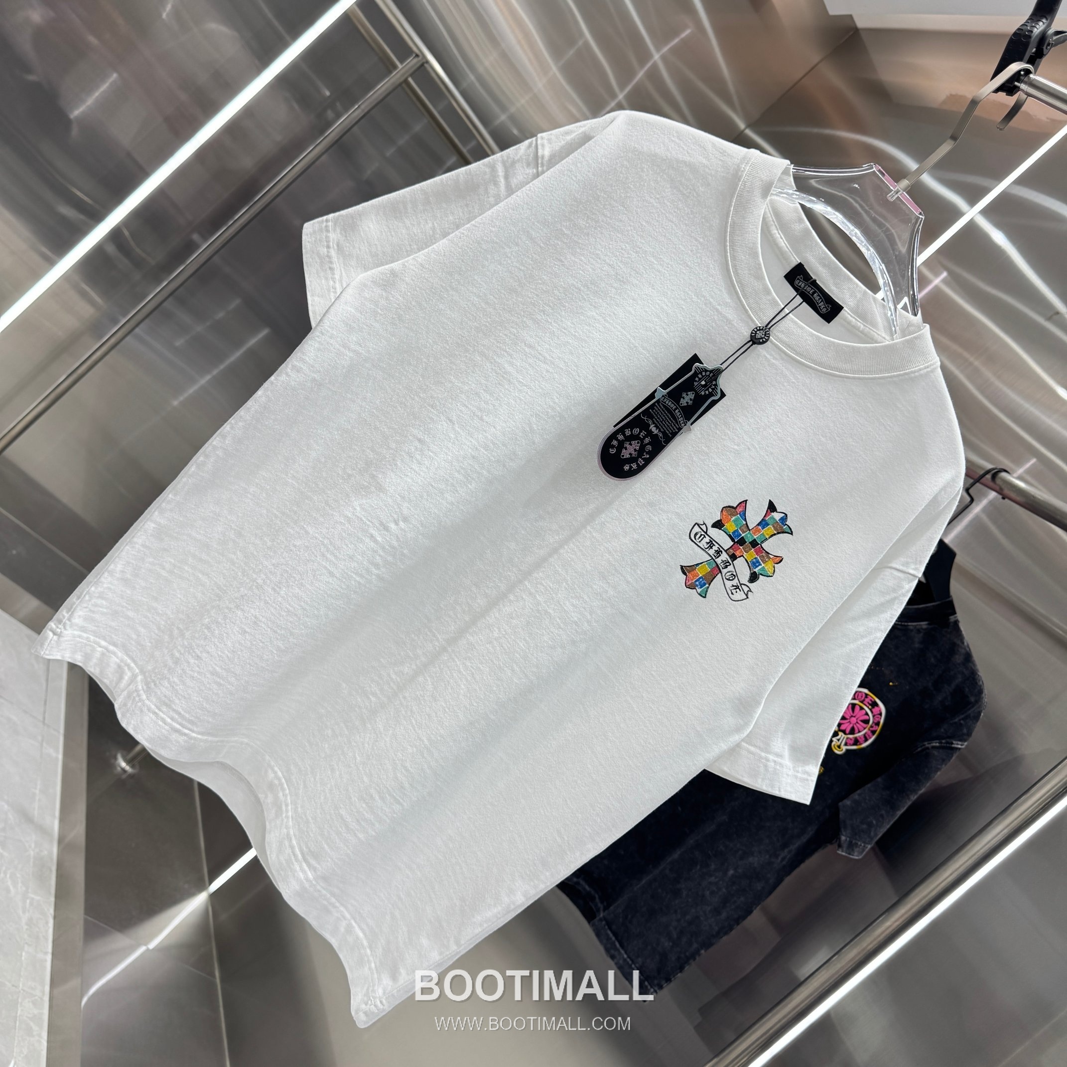 Chrome Hearts Hand-Painted Print Tee Black T-Shirt 크롬하츠 핸드페인트 프린트 티 블랙 티셔츠 3