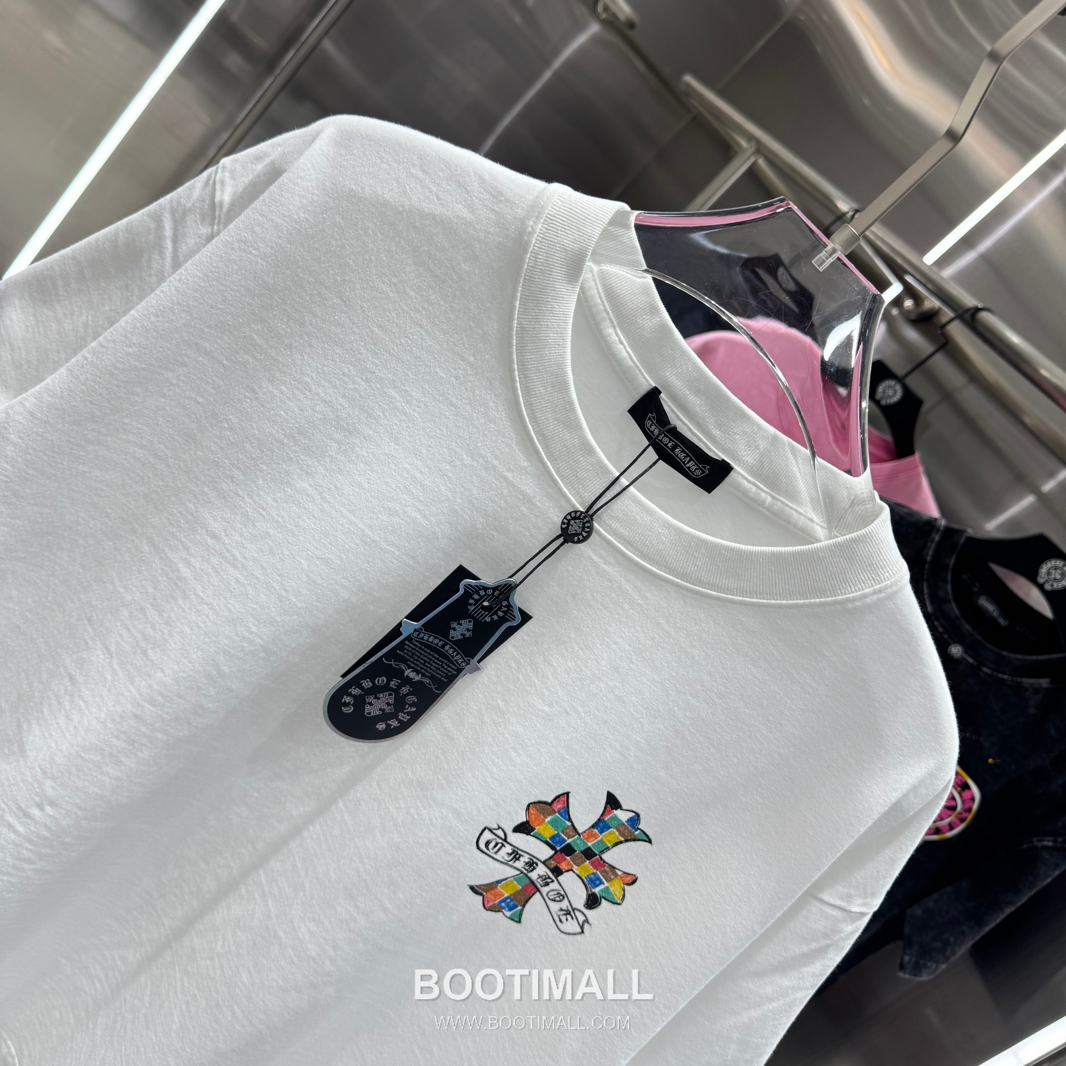 Chrome Hearts Hand-Painted Print Tee Black T-Shirt 크롬하츠 핸드페인트 프린트 티 블랙 티셔츠 4