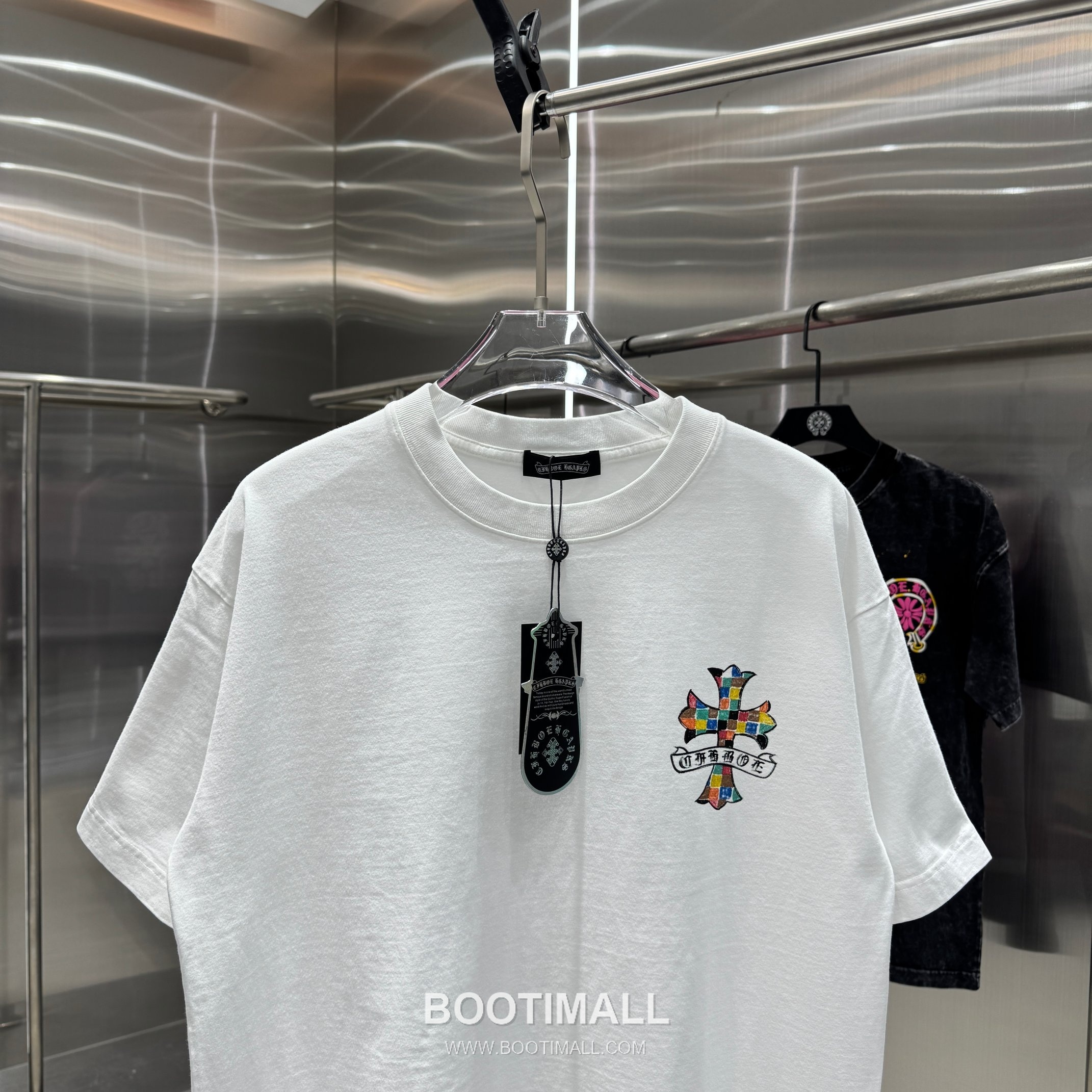 Chrome Hearts Hand-Painted Print Tee Black T-Shirt 크롬하츠 핸드페인트 프린트 티 블랙 티셔츠 6