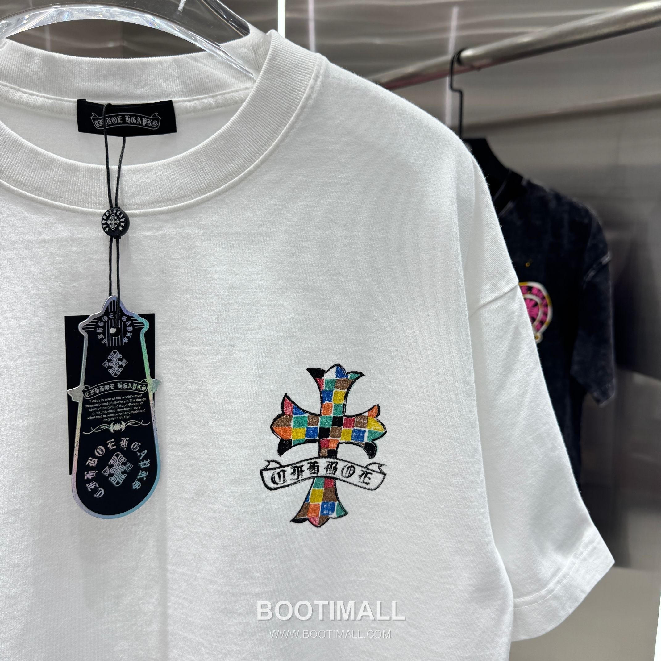 Chrome Hearts Hand-Painted Print Tee Black T-Shirt 크롬하츠 핸드페인트 프린트 티 블랙 티셔츠 7