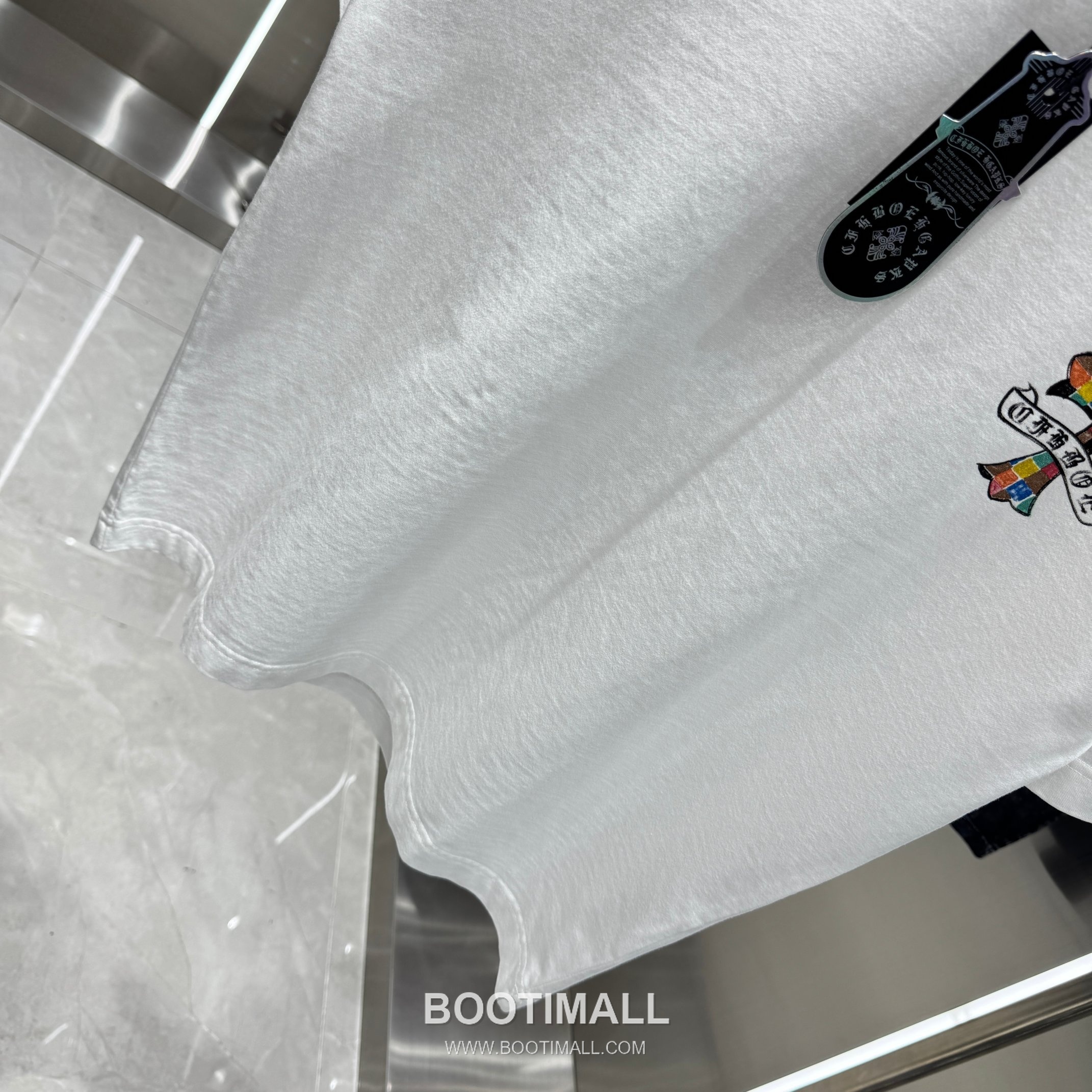 Chrome Hearts Hand-Painted Print Tee Black T-Shirt 크롬하츠 핸드페인트 프린트 티 블랙 티셔츠 9