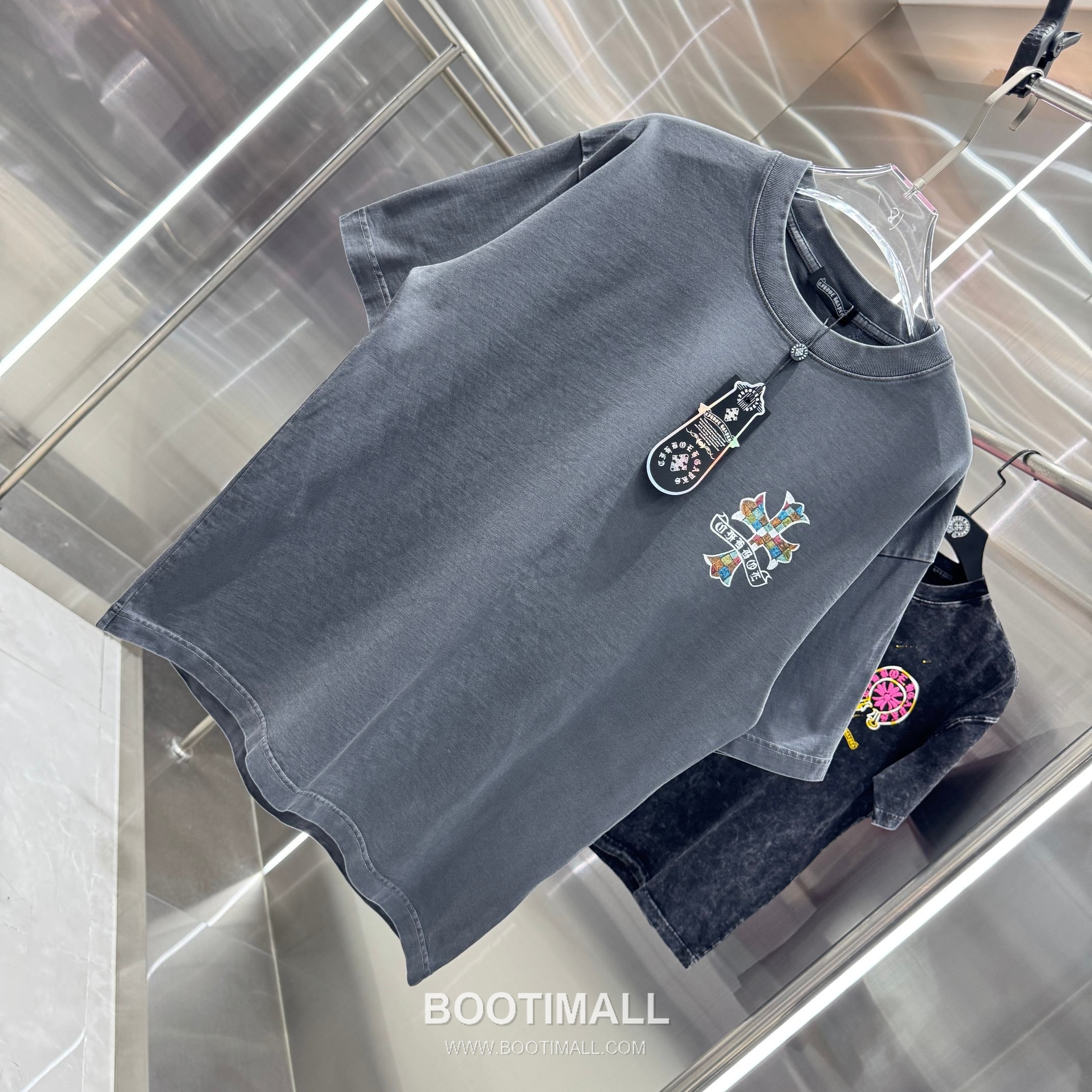 Chrome Hearts Hand-Painted Print Tee Black T-Shirt 크롬하츠 핸드페인트 프린트 티 블랙 티셔츠 3