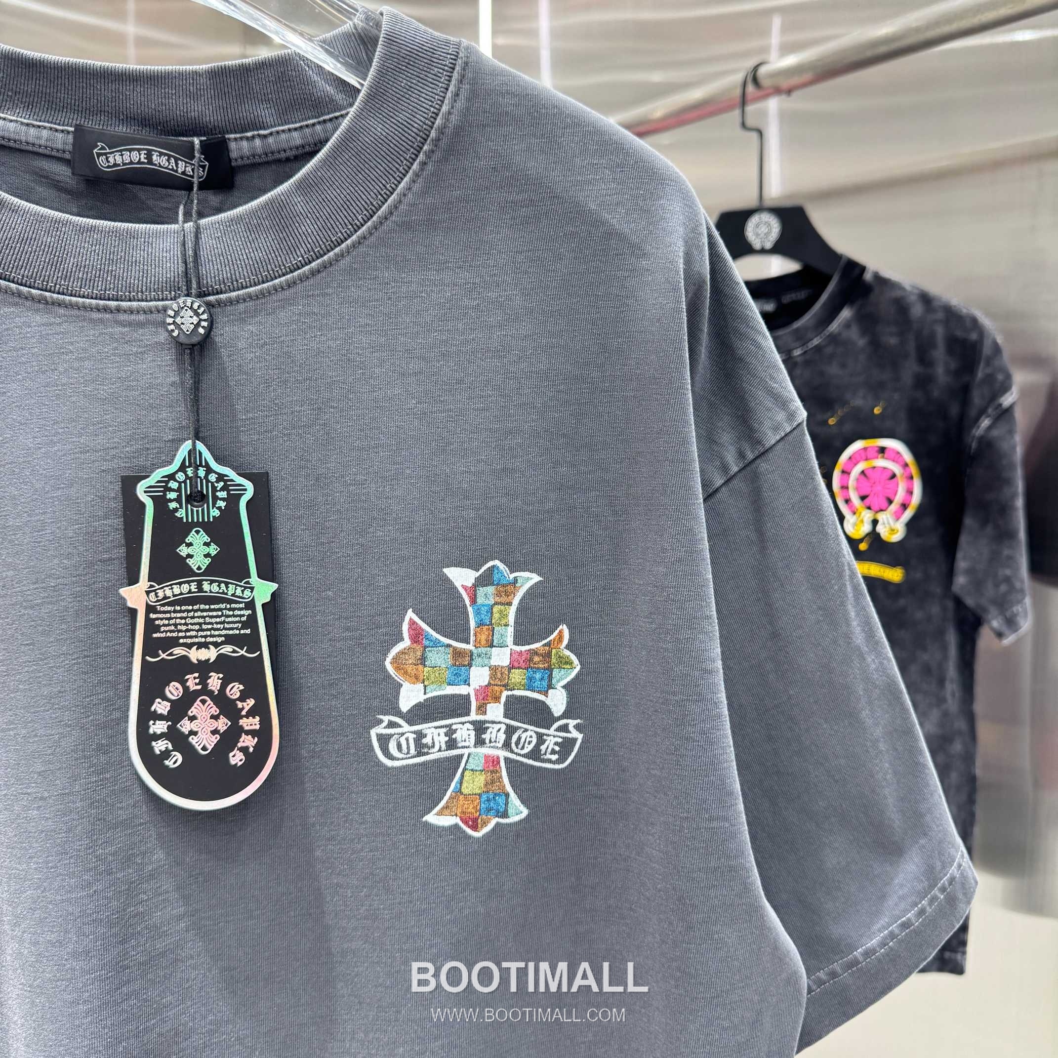 Chrome Hearts Hand-Painted Print Tee Black T-Shirt 크롬하츠 핸드페인트 프린트 티 블랙 티셔츠 7