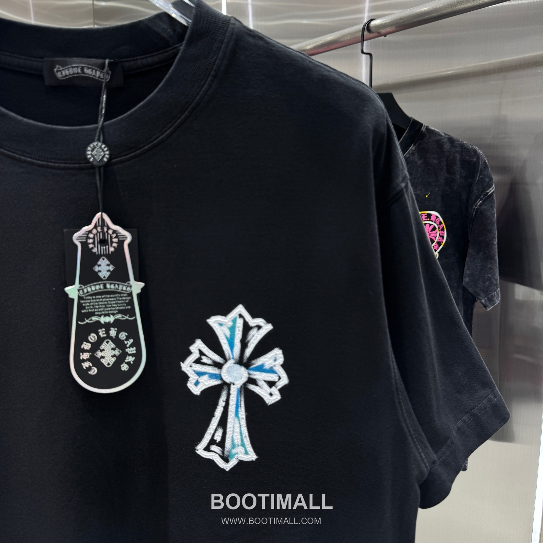 Chrome Hearts Water-Based Print Washed Tee Black T-Shirt 크롬하츠 워터베이스 프린트 워싱 티 블랙 티셔츠 7