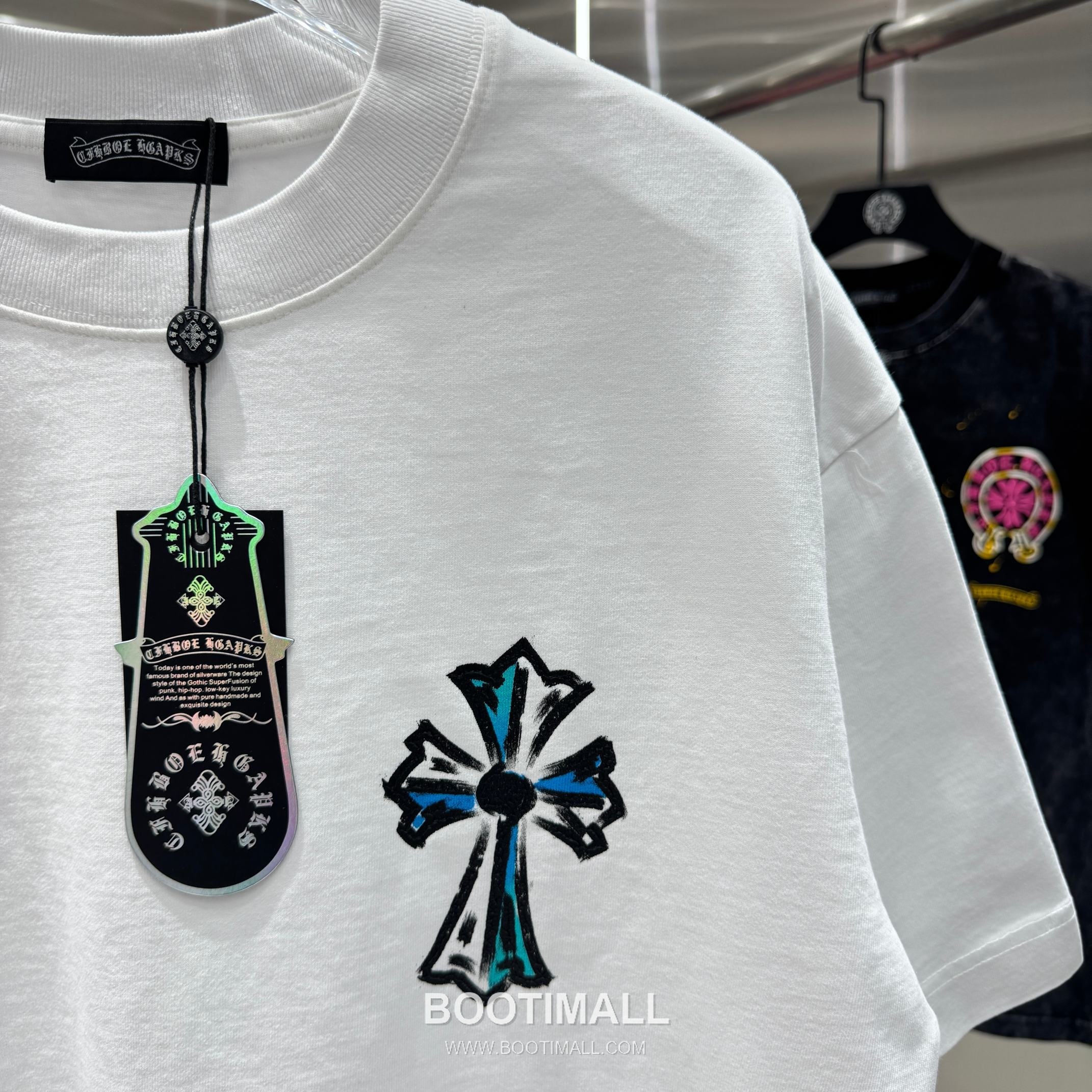 Chrome Hearts Water-Based Print Washed Tee Black T-Shirt 크롬하츠 워터베이스 프린트 워싱 티 블랙 티셔츠 7