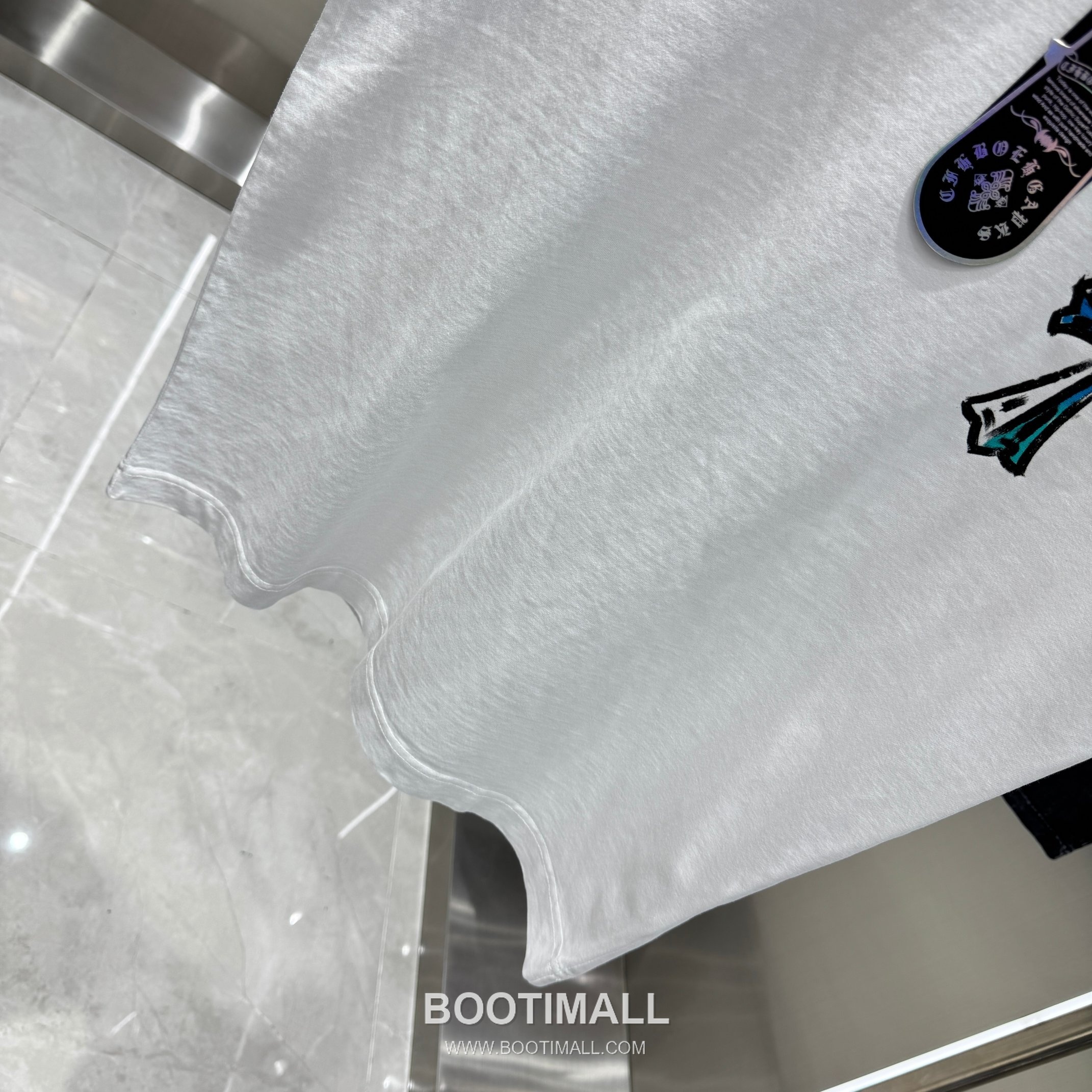 Chrome Hearts Water-Based Print Washed Tee Black T-Shirt 크롬하츠 워터베이스 프린트 워싱 티 블랙 티셔츠 9