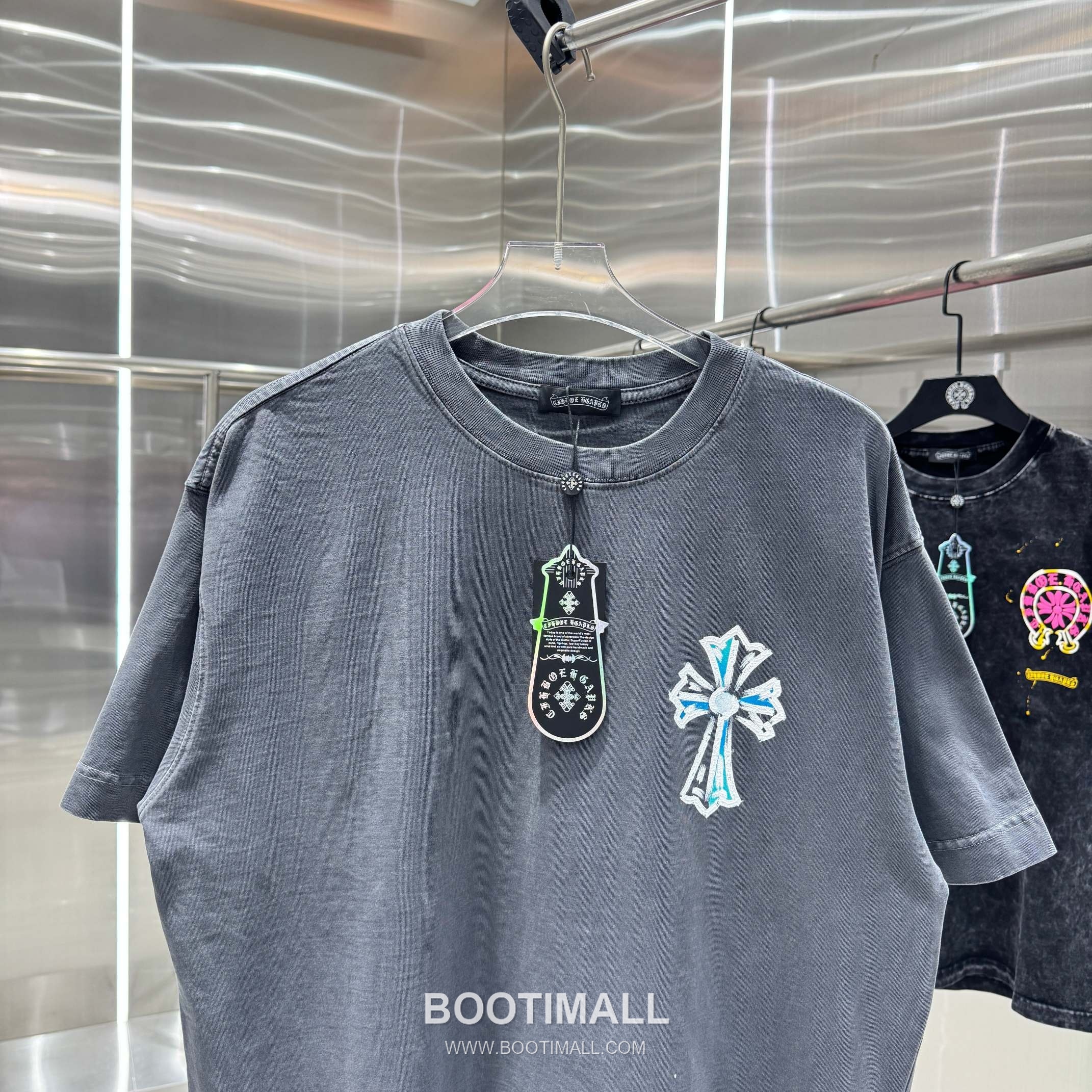 Chrome Hearts Water-Based Print Washed Tee Black T-Shirt 크롬하츠 워터베이스 프린트 워싱 티 블랙 티셔츠 6