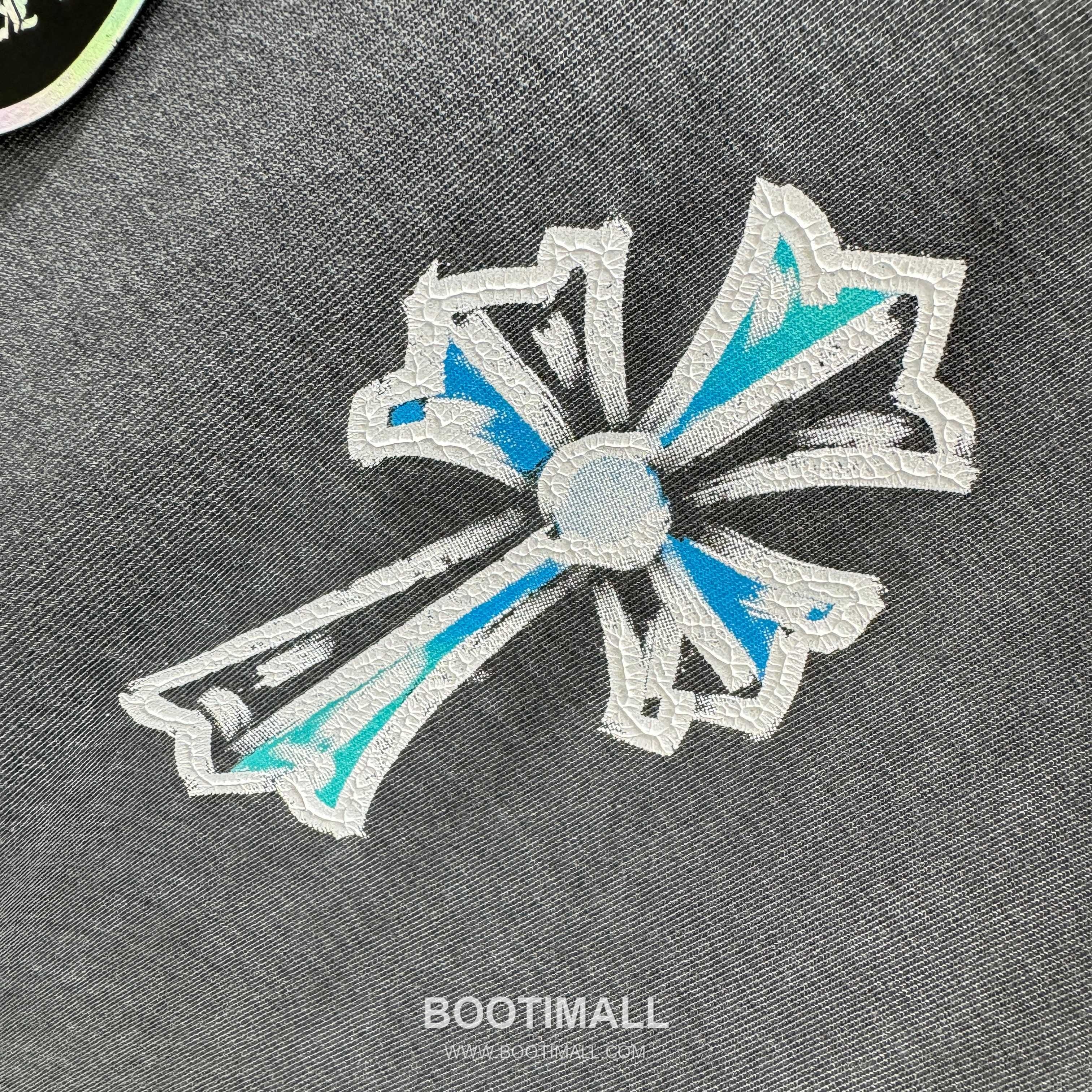 Chrome Hearts Water-Based Print Washed Tee Black T-Shirt 크롬하츠 워터베이스 프린트 워싱 티 블랙 티셔츠 8