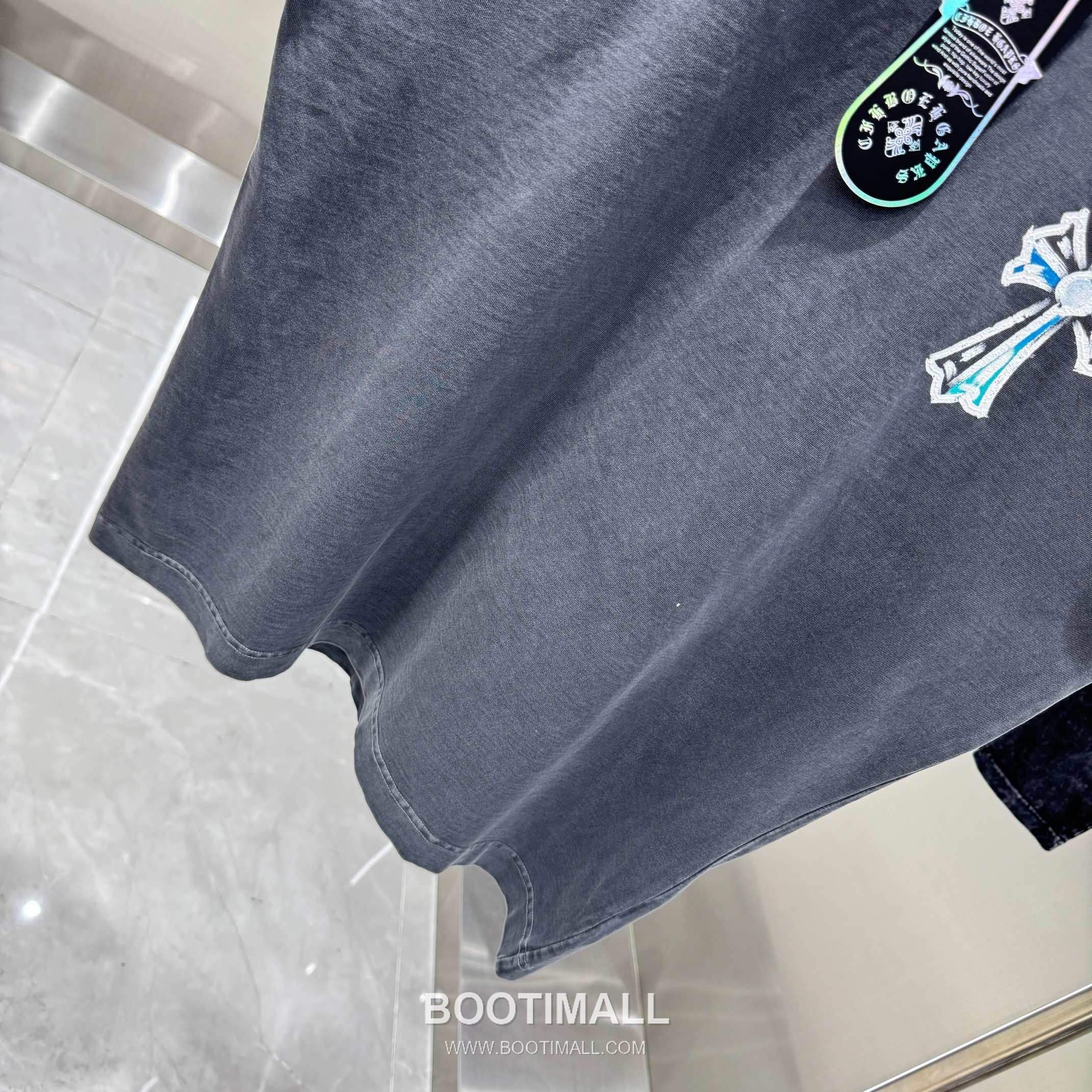 Chrome Hearts Water-Based Print Washed Tee Black T-Shirt 크롬하츠 워터베이스 프린트 워싱 티 블랙 티셔츠 9