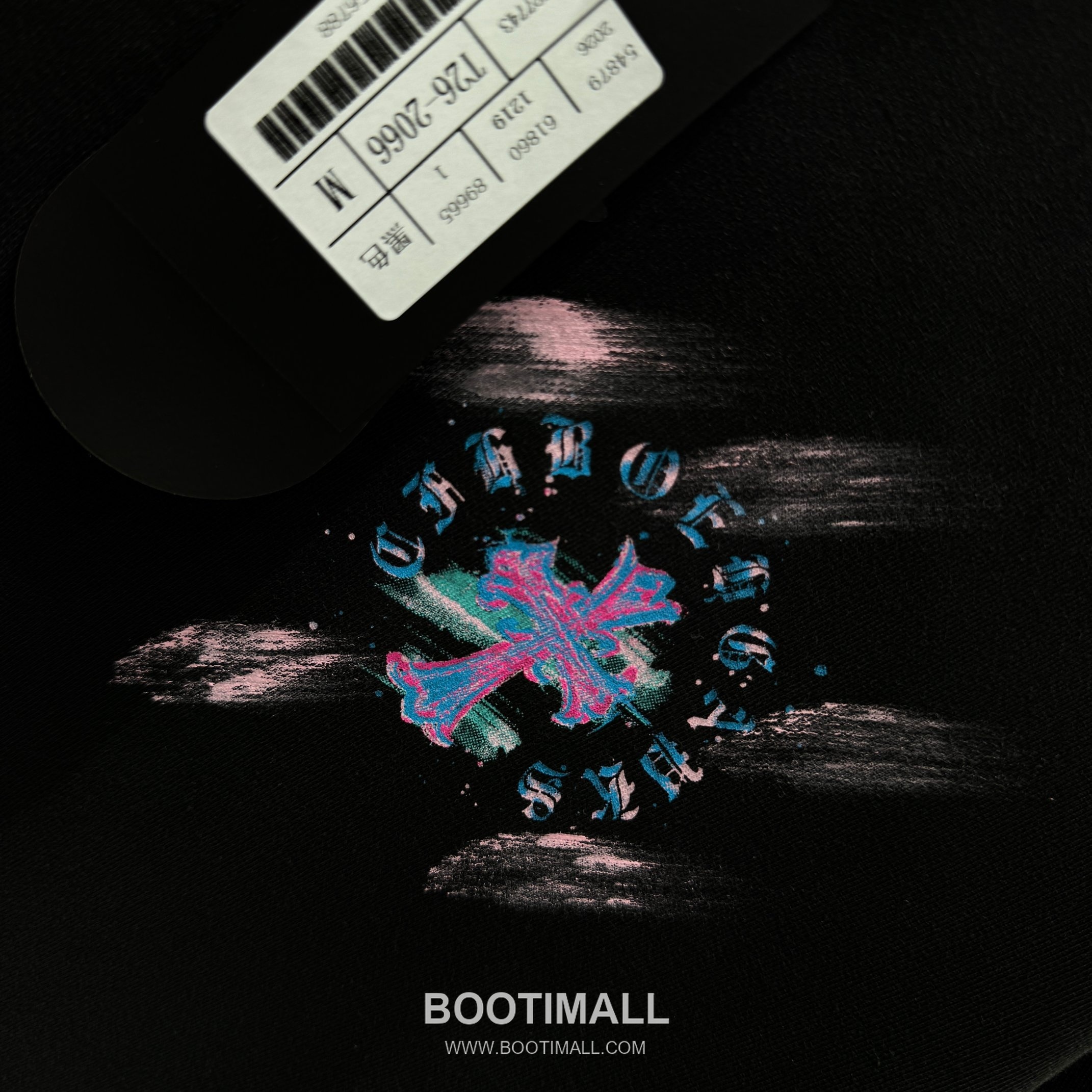 Chrome Hearts Water-Print Washed Tee Cotton Black T-Shirt 크롬하츠 워터 프린트 워싱 티 코튼 블랙 티셔츠 8