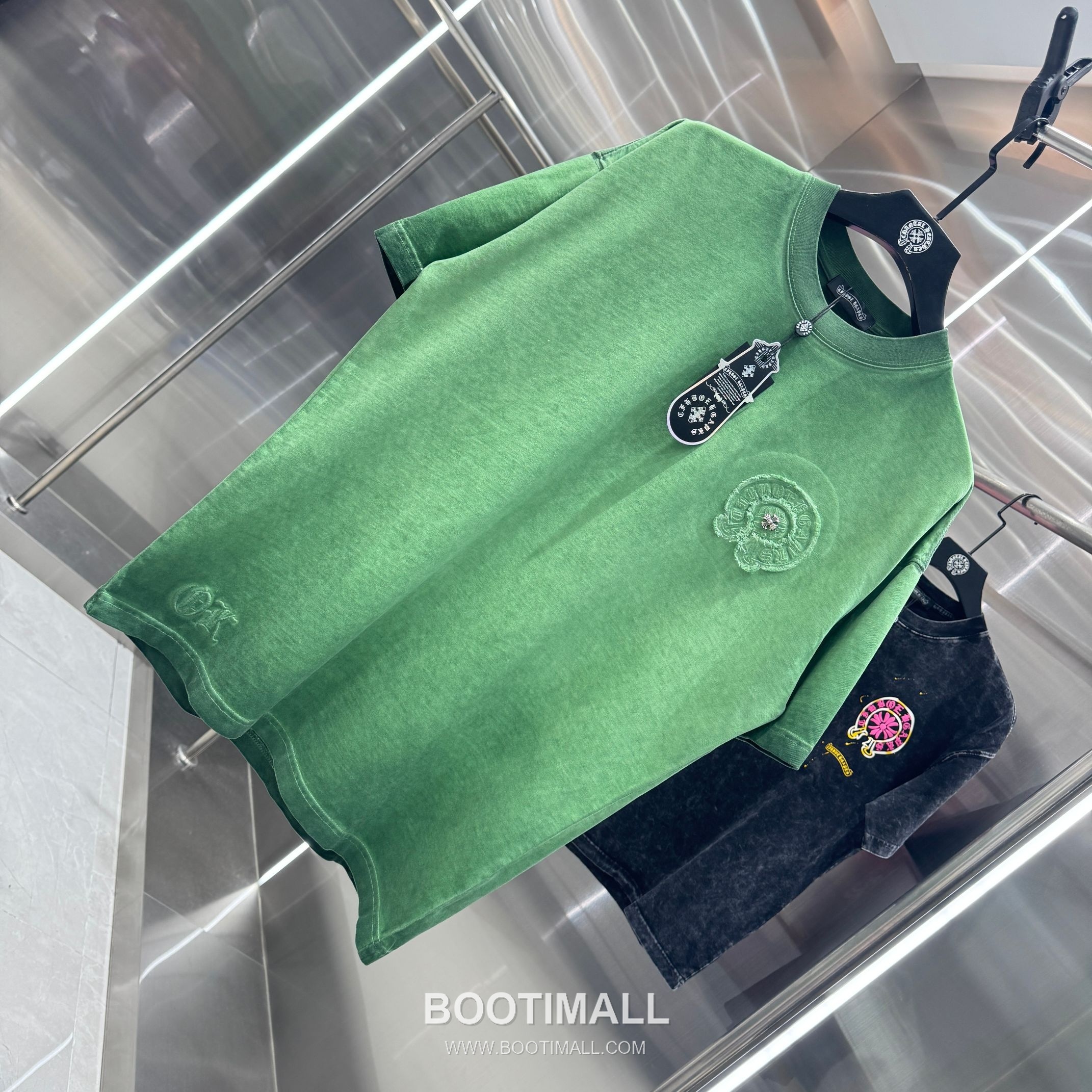 Chrome Hearts Washed Fringe Embroidery Tee Black T-shirt 크롬하츠 워싱 프린지 자수 티 블랙 티셔츠 3