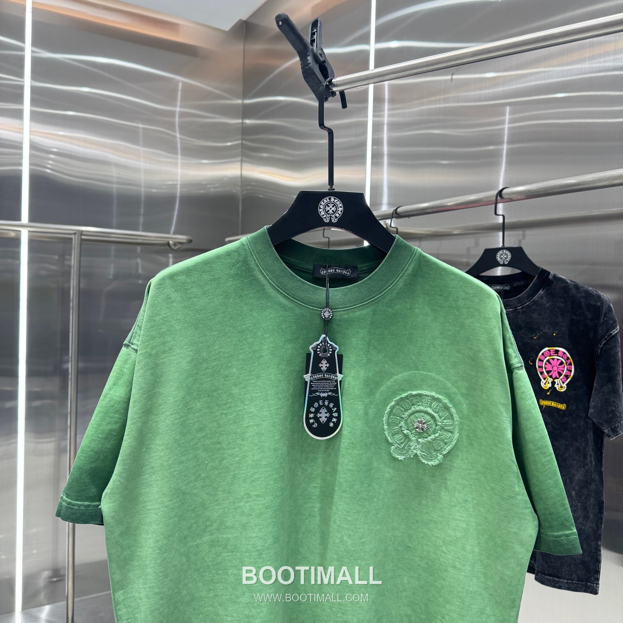 Chrome Hearts Washed Fringe Embroidery Tee Black T-shirt 크롬하츠 워싱 프린지 자수 티 블랙 티셔츠 6