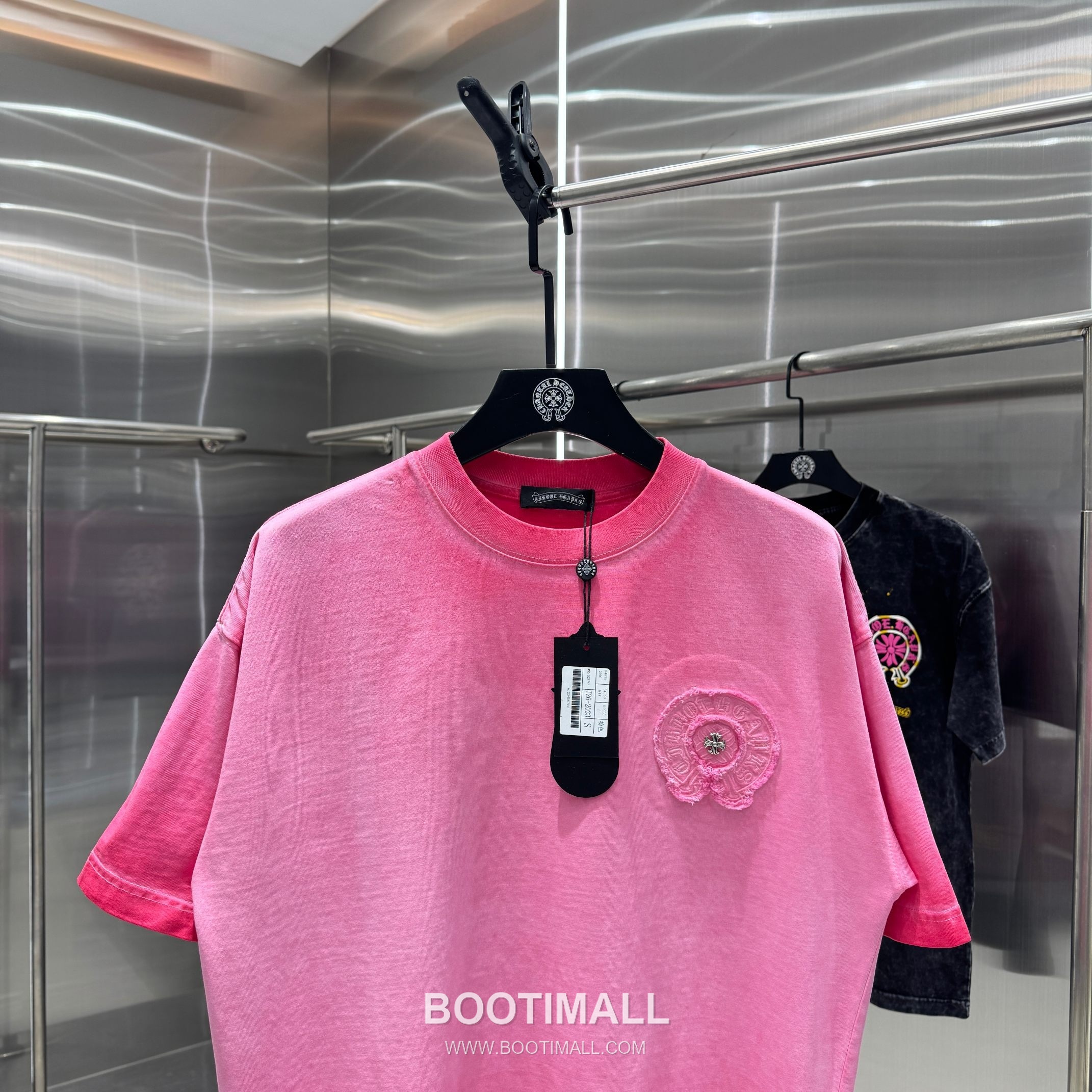 Chrome Hearts Washed Fringe Embroidery Tee Black T-shirt 크롬하츠 워싱 프린지 자수 티 블랙 티셔츠 6