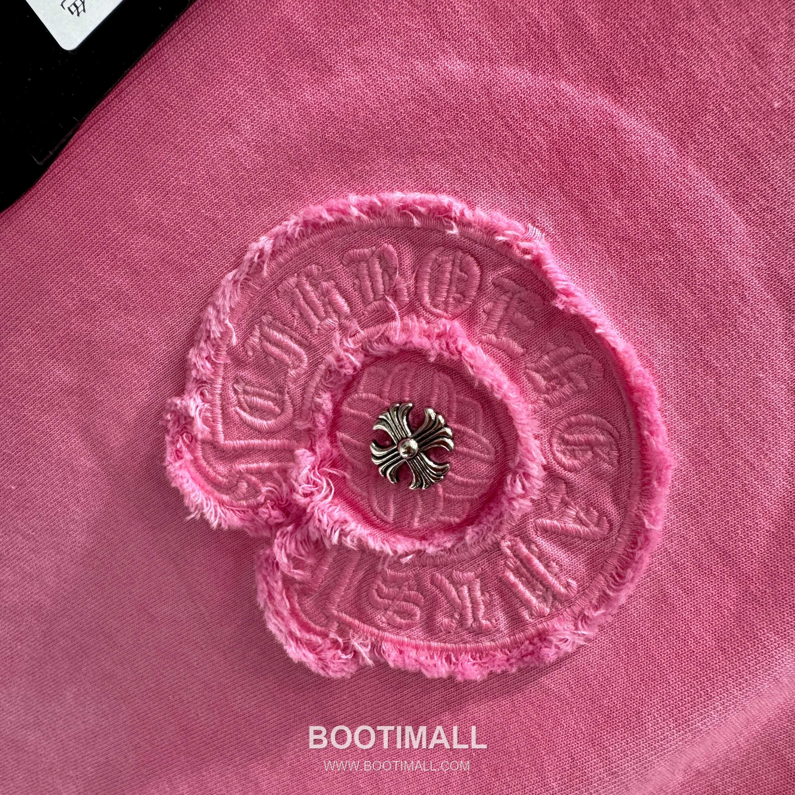 Chrome Hearts Washed Fringe Embroidery Tee Black T-shirt 크롬하츠 워싱 프린지 자수 티 블랙 티셔츠 8