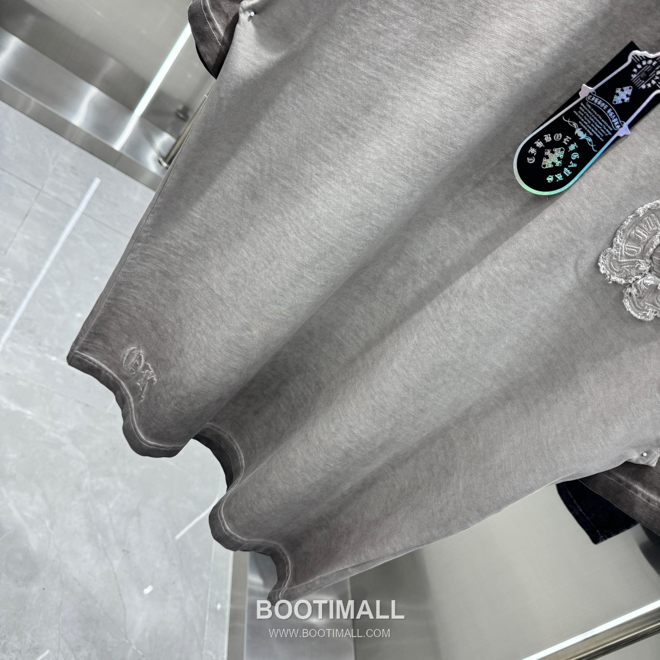 Chrome Hearts Washed Fringe Embroidery Tee Black T-shirt 크롬하츠 워싱 프린지 자수 티 블랙 티셔츠 9