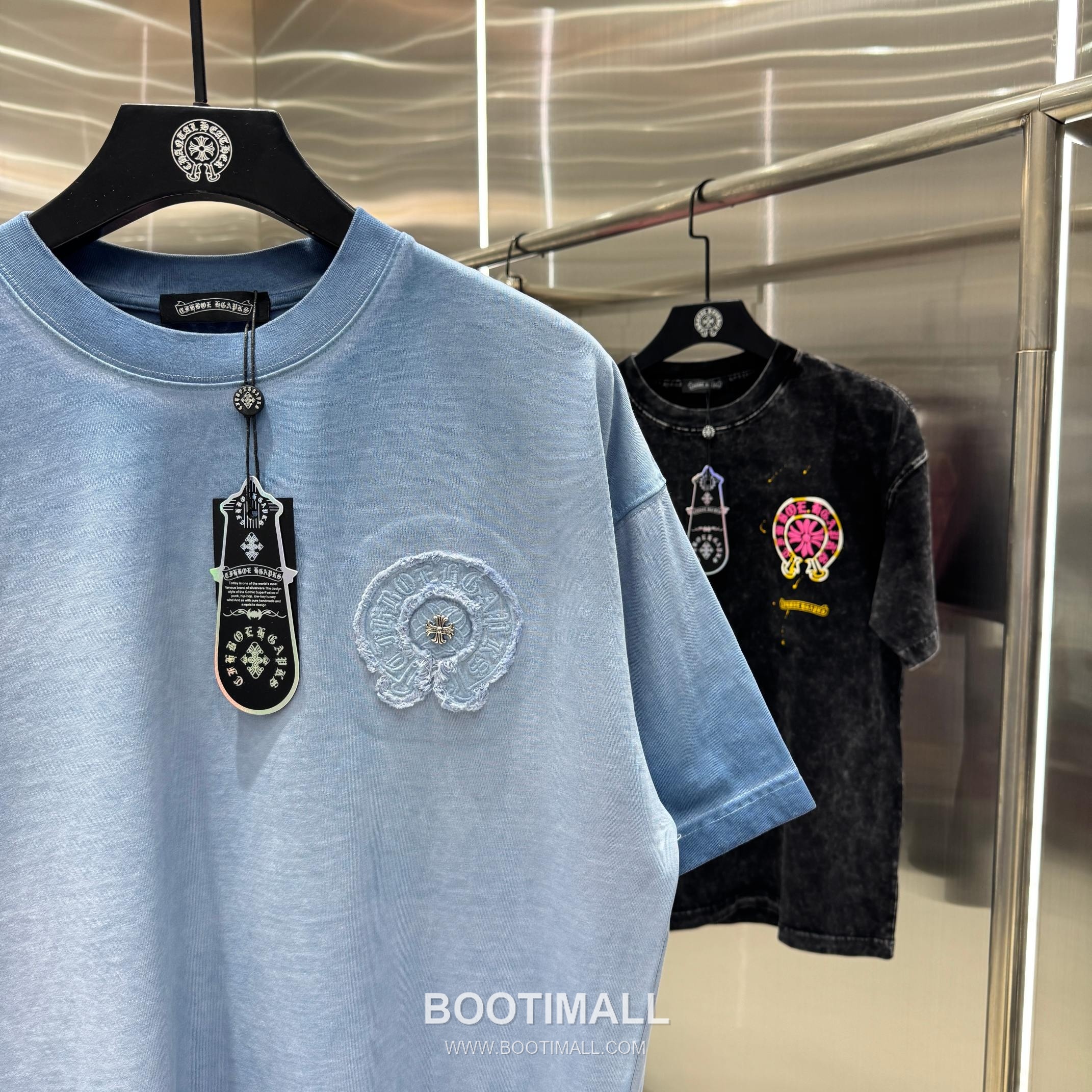 Chrome Hearts Washed Fringe Embroidery Tee Black T-shirt 크롬하츠 워싱 프린지 자수 티 블랙 티셔츠 7