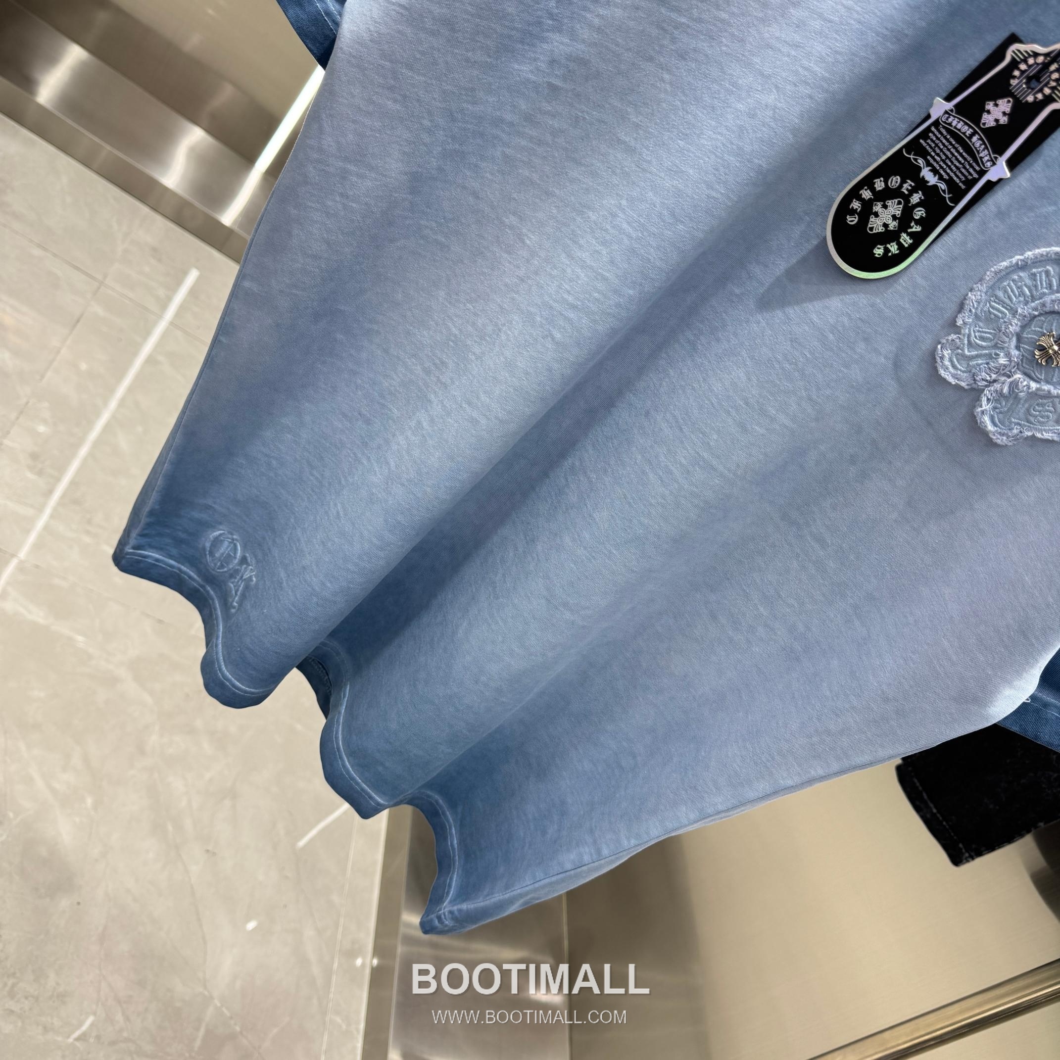 Chrome Hearts Washed Fringe Embroidery Tee Black T-shirt 크롬하츠 워싱 프린지 자수 티 블랙 티셔츠 9