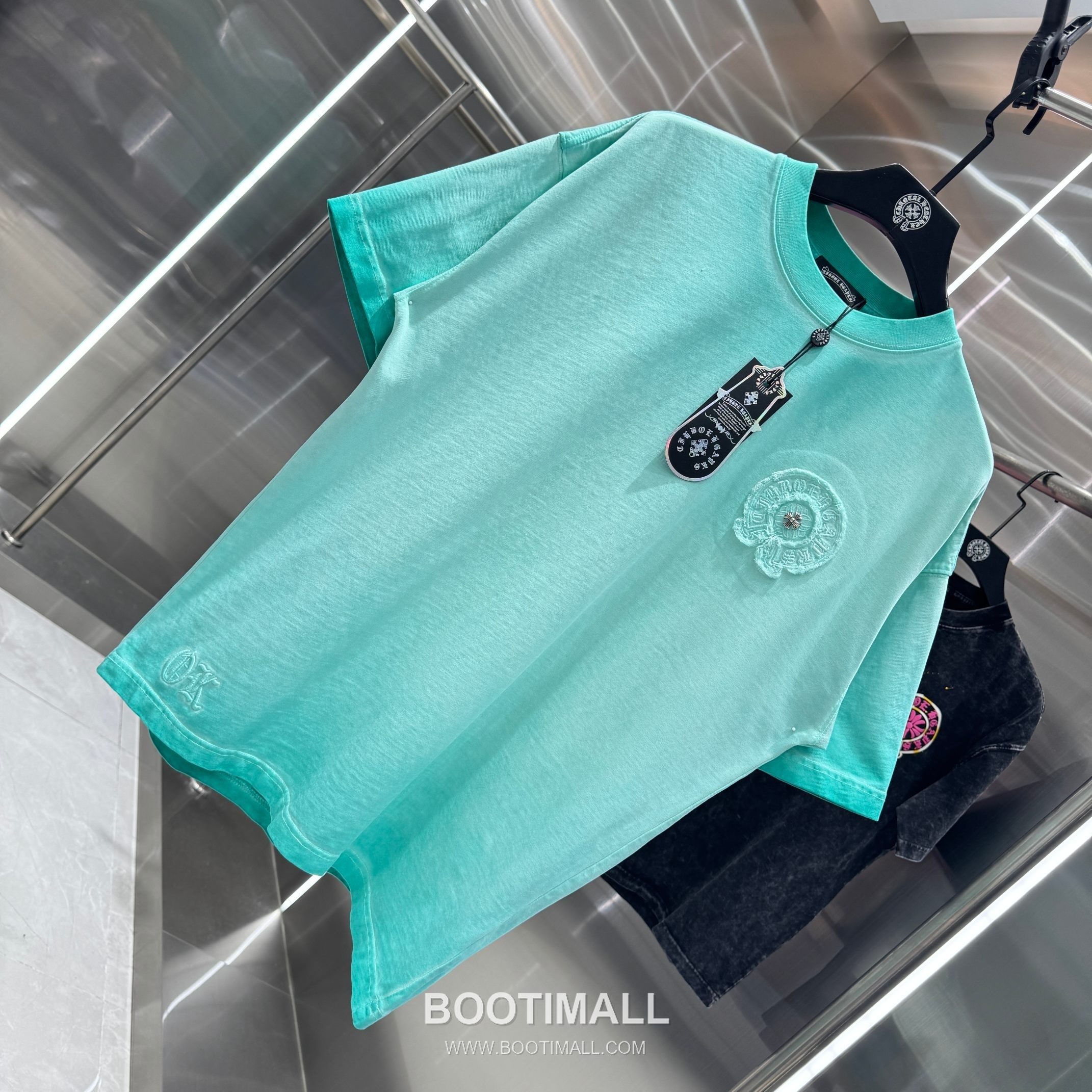 Chrome Hearts Washed Fringe Embroidery Tee Black T-shirt 크롬하츠 워싱 프린지 자수 티 블랙 티셔츠 3