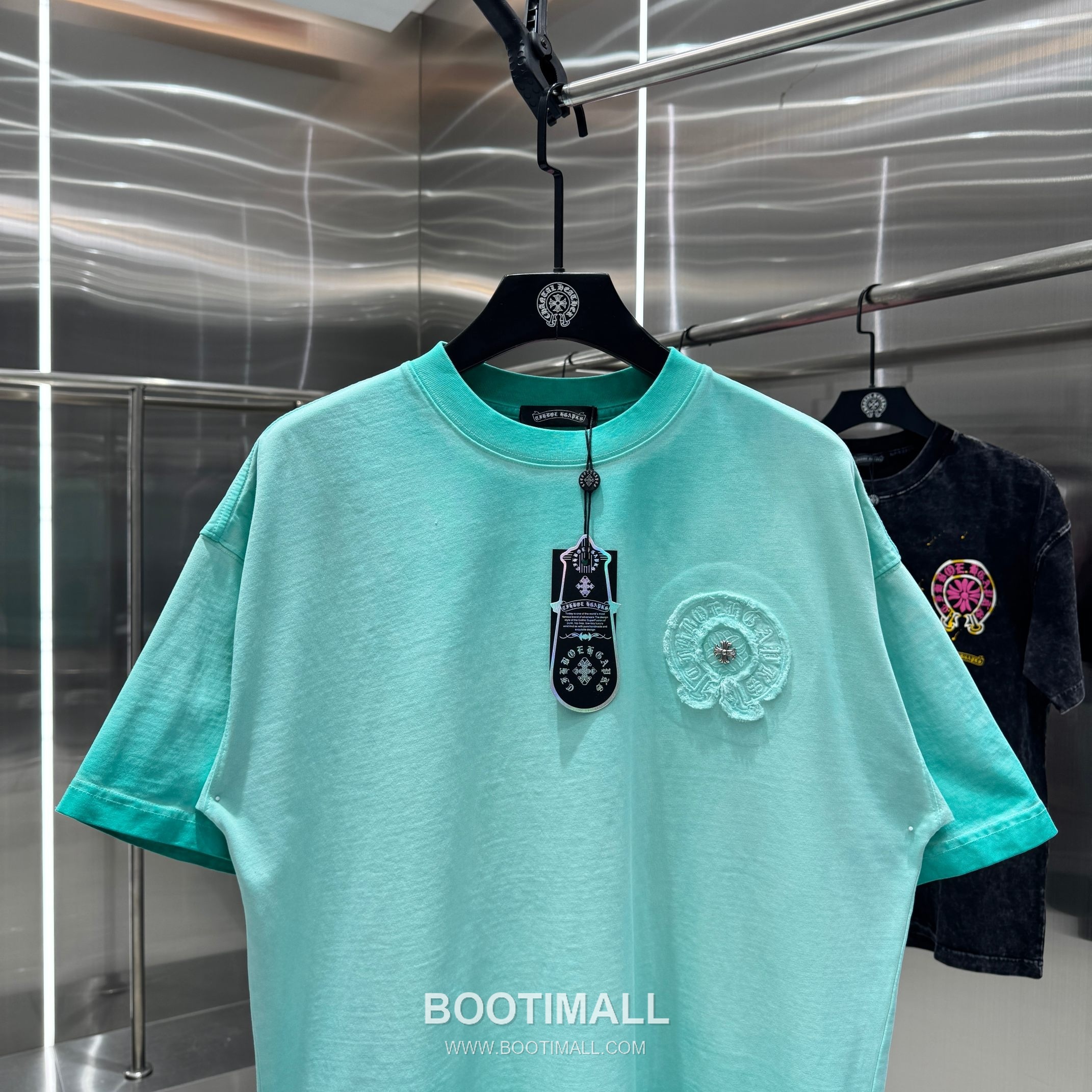 Chrome Hearts Washed Fringe Embroidery Tee Black T-shirt 크롬하츠 워싱 프린지 자수 티 블랙 티셔츠 6