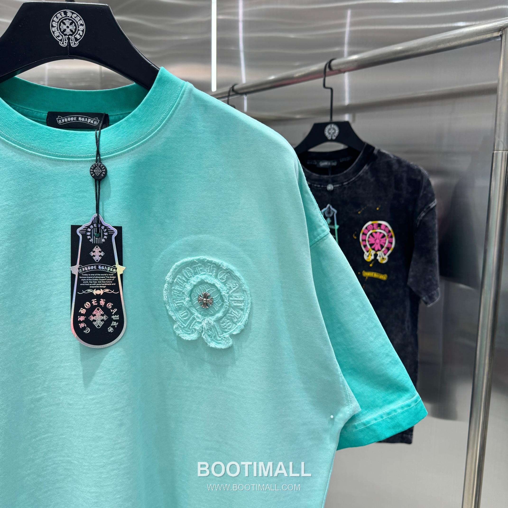 Chrome Hearts Washed Fringe Embroidery Tee Black T-shirt 크롬하츠 워싱 프린지 자수 티 블랙 티셔츠 7