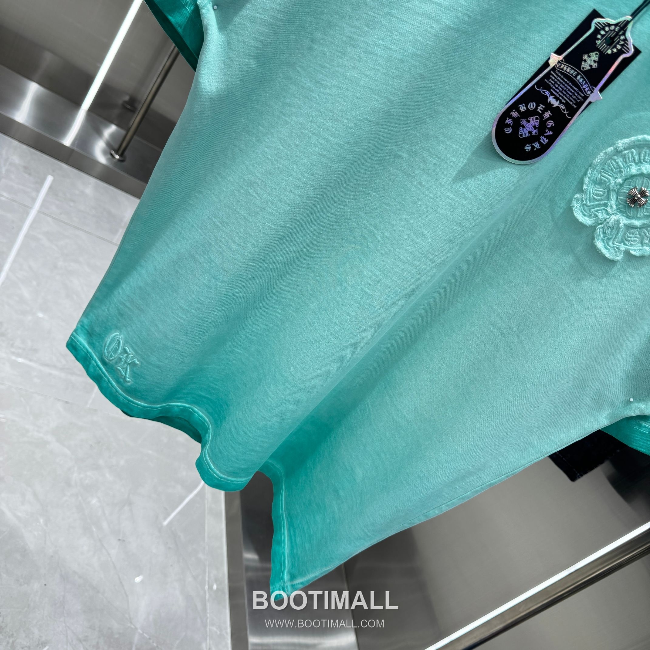 Chrome Hearts Washed Fringe Embroidery Tee Black T-shirt 크롬하츠 워싱 프린지 자수 티 블랙 티셔츠 9