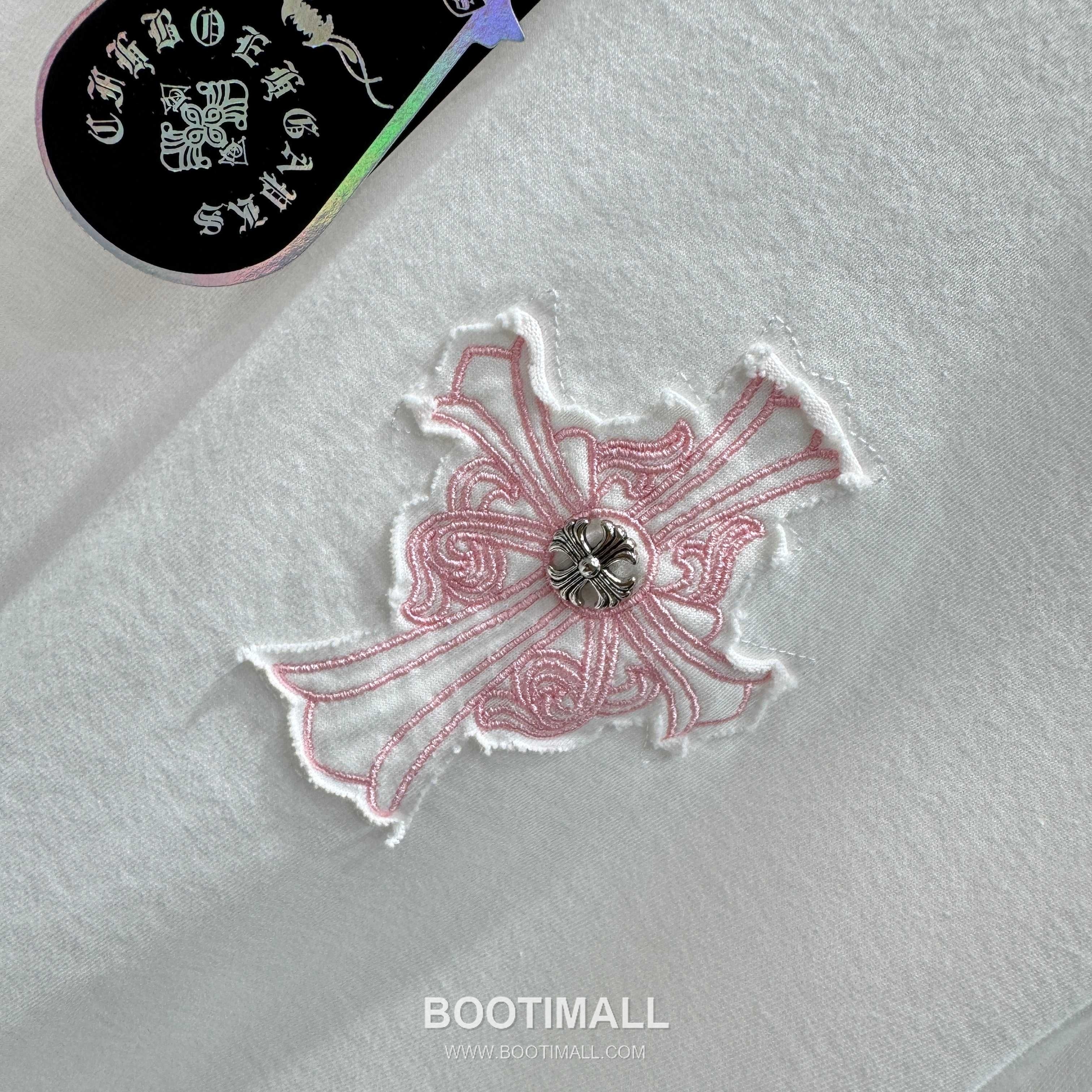 Chrome Hearts Washed Patch Embroidery Tee Black T-Shirt 크롬하츠 워싱 패치 자수 티 블랙 티셔츠 8