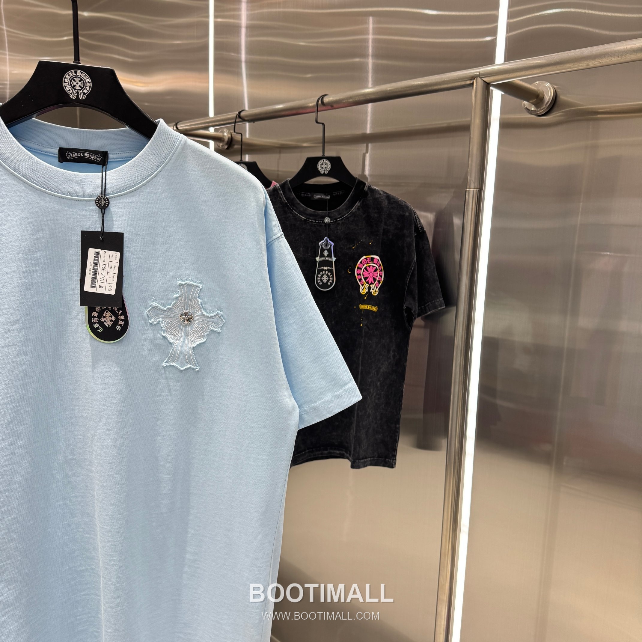 Chrome Hearts Washed Patch Embroidery Tee Black T-Shirt 크롬하츠 워싱 패치 자수 티 블랙 티셔츠 7