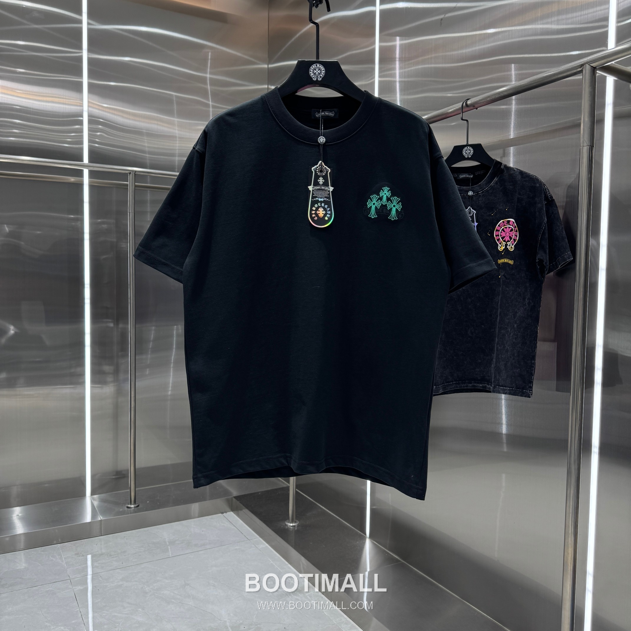 Chrome Hearts Vintage Print Embroidered Black T-Shirt 크롬하츠 빈티지 프린트 자수 블랙 티셔츠 1