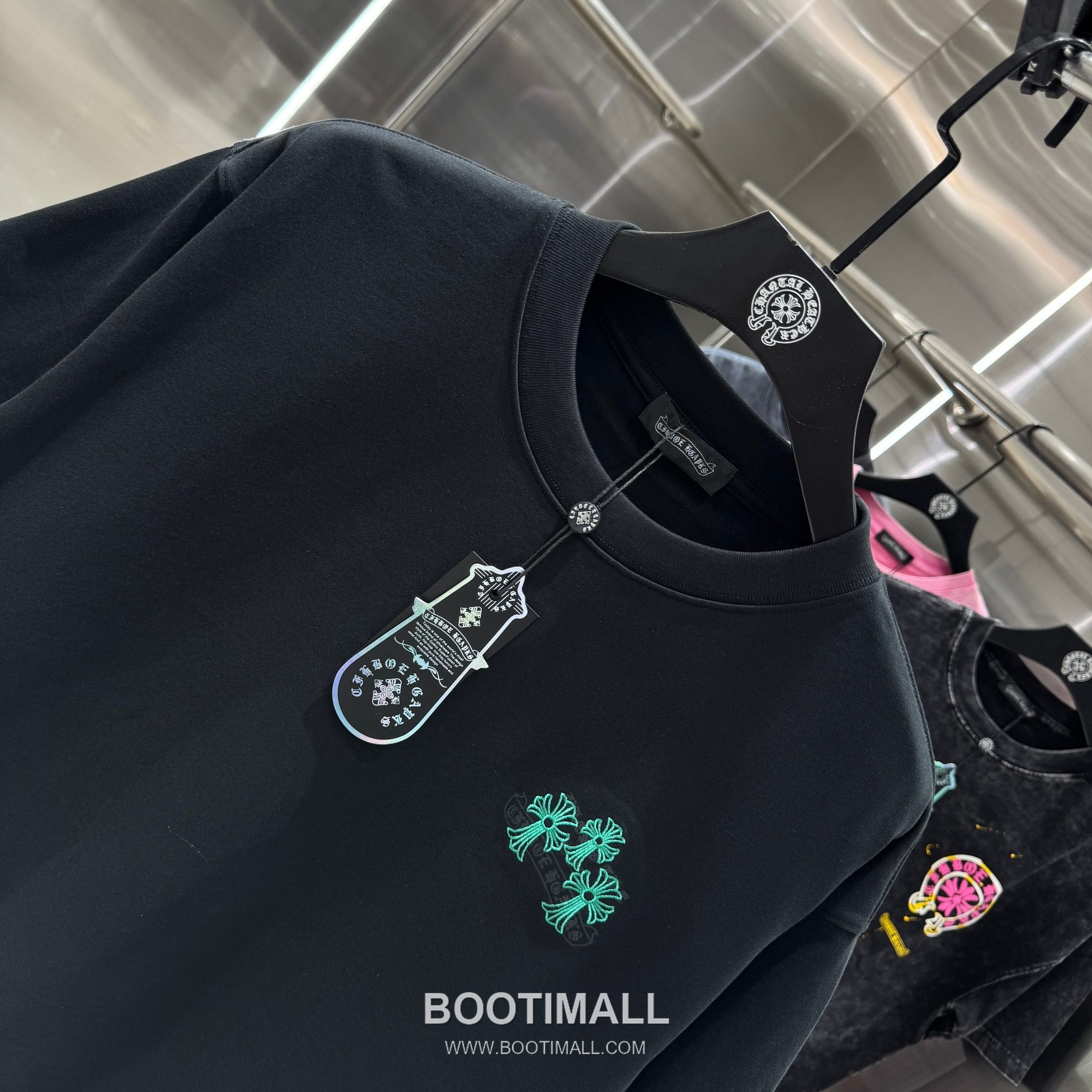 Chrome Hearts Vintage Print Embroidered Black T-Shirt 크롬하츠 빈티지 프린트 자수 블랙 티셔츠 4