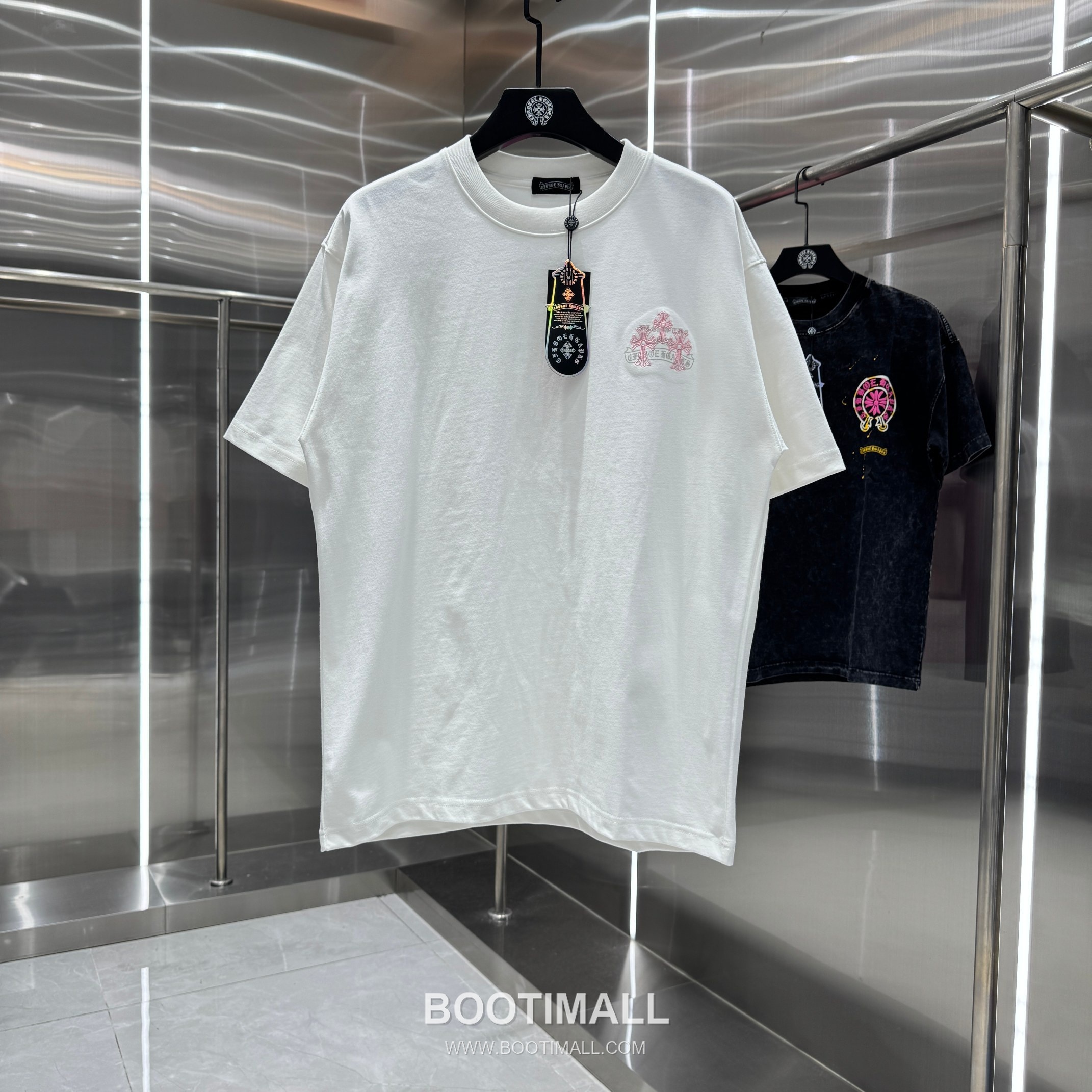 Chrome Hearts Vintage Print Embroidered Black T-Shirt 크롬하츠 빈티지 프린트 자수 블랙 티셔츠 1