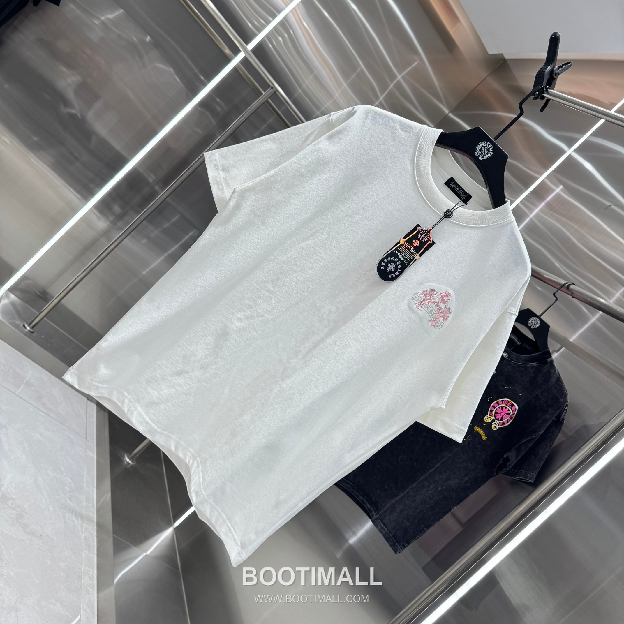 Chrome Hearts Vintage Print Embroidered Black T-Shirt 크롬하츠 빈티지 프린트 자수 블랙 티셔츠 3